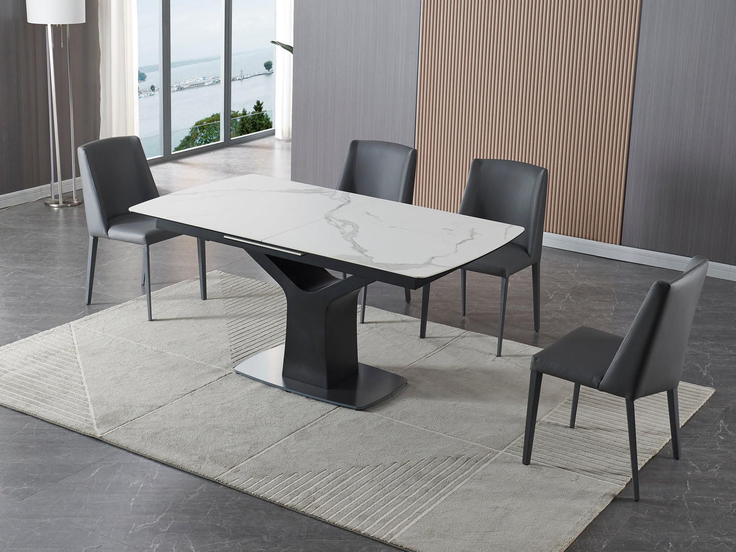 J&M Furniture MC Fiori Extension Table