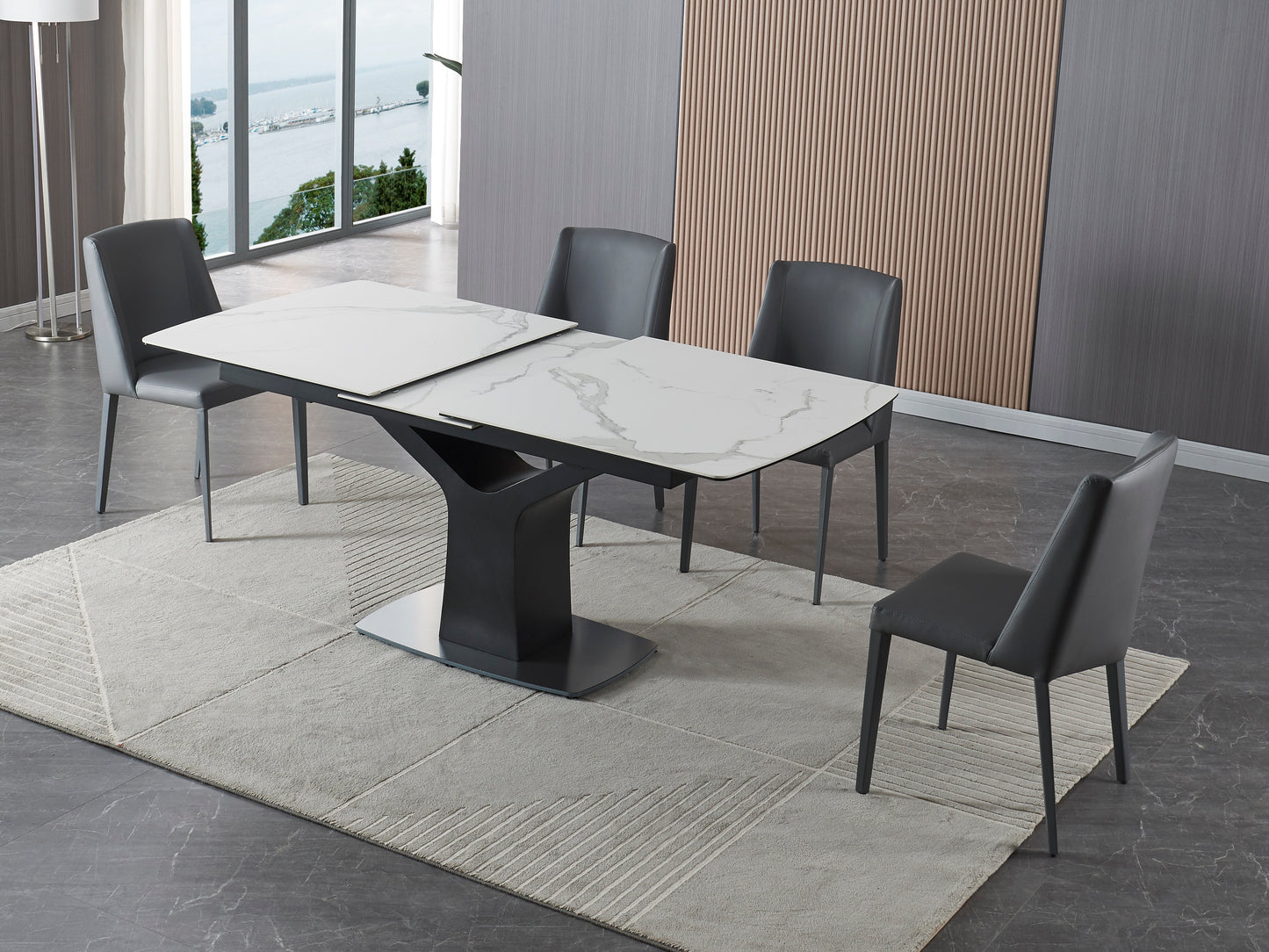 J&M Furniture MC Fiori Extension Table