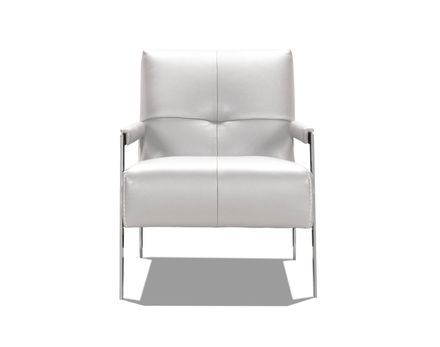 J&M Furniture I765 Arm Chair in Light Grey