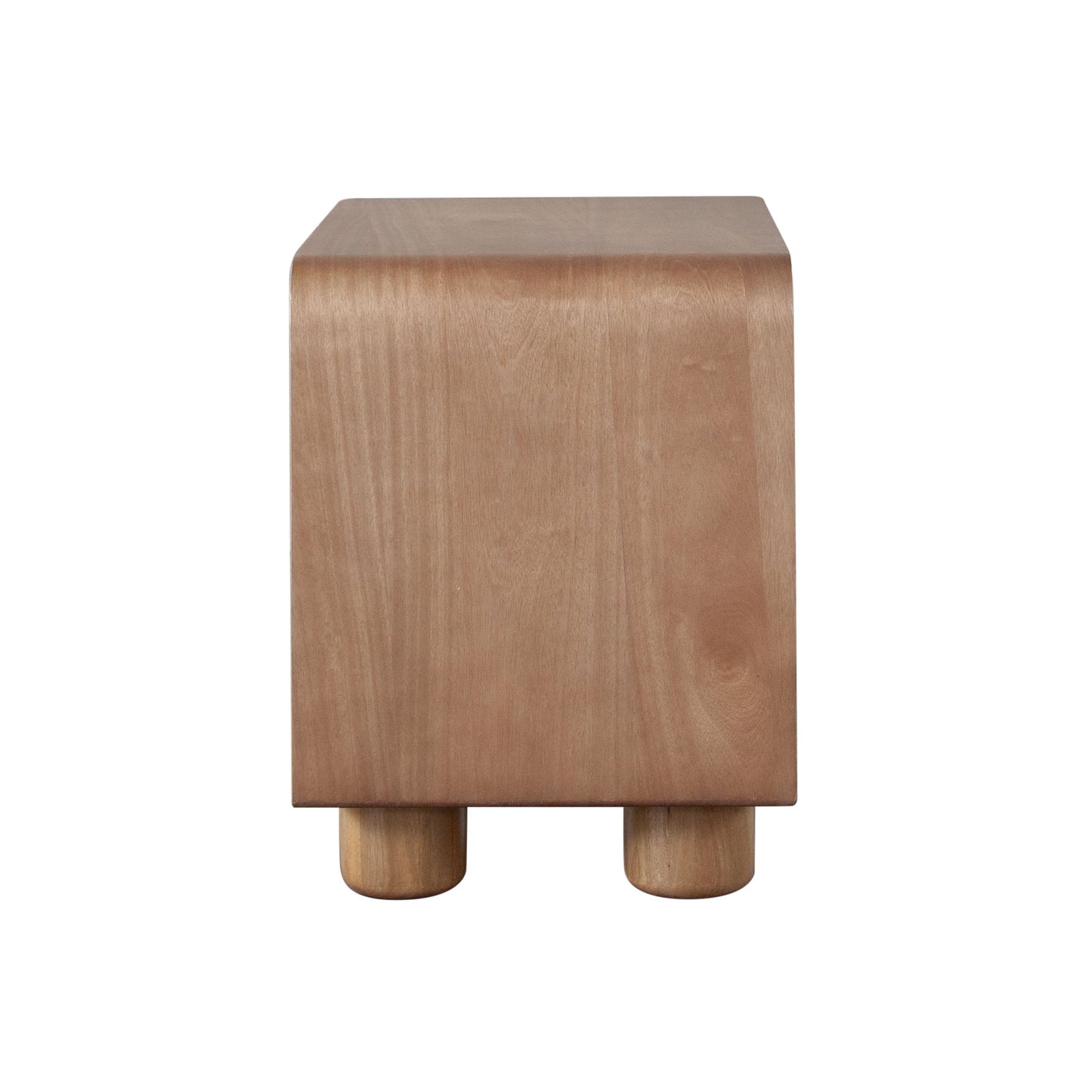 Indigo Solid Wood 2-Drawer Night Stand/End Table in Honey Finish by Diamond Sofa
