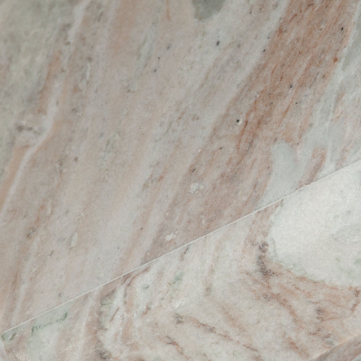 Iris I-Beam Accent Table in Genuine Natural Marble by Diamond Sofa