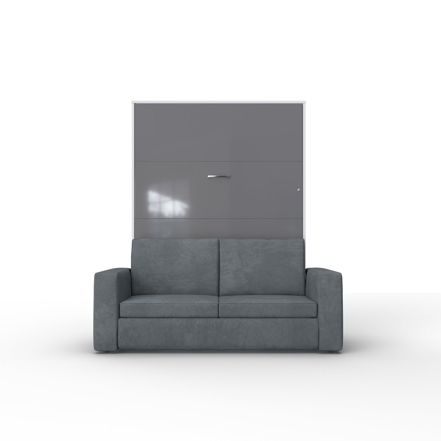 Maxima House Vertical Murphy bed Invento European Full XL with Sofa