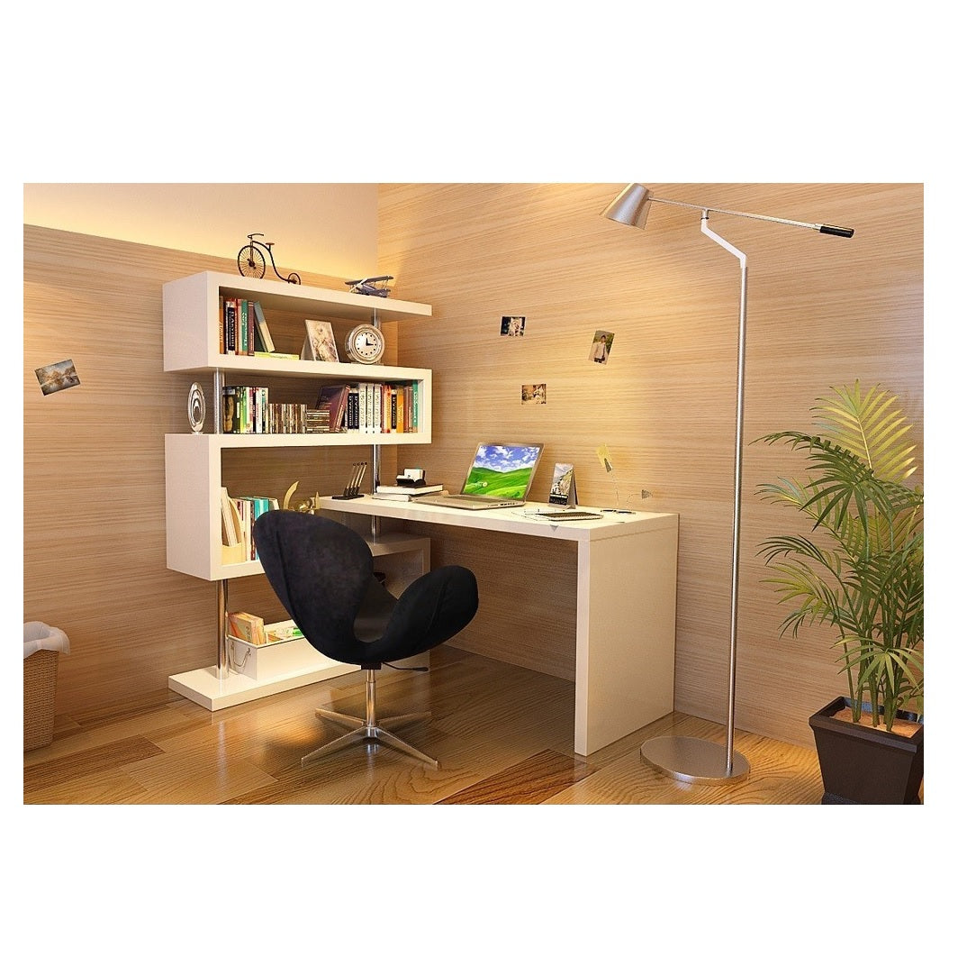 J&M Furniture KD02 Modern Office Desk