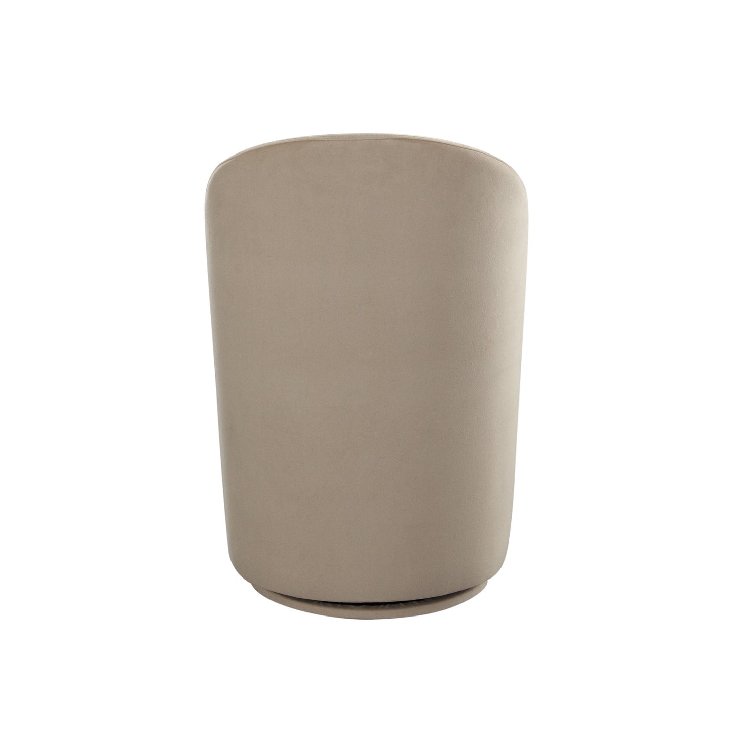 Kendall Dining/Accent Swivel Chair in Camel Boucle Fabric by Diamond Sofa