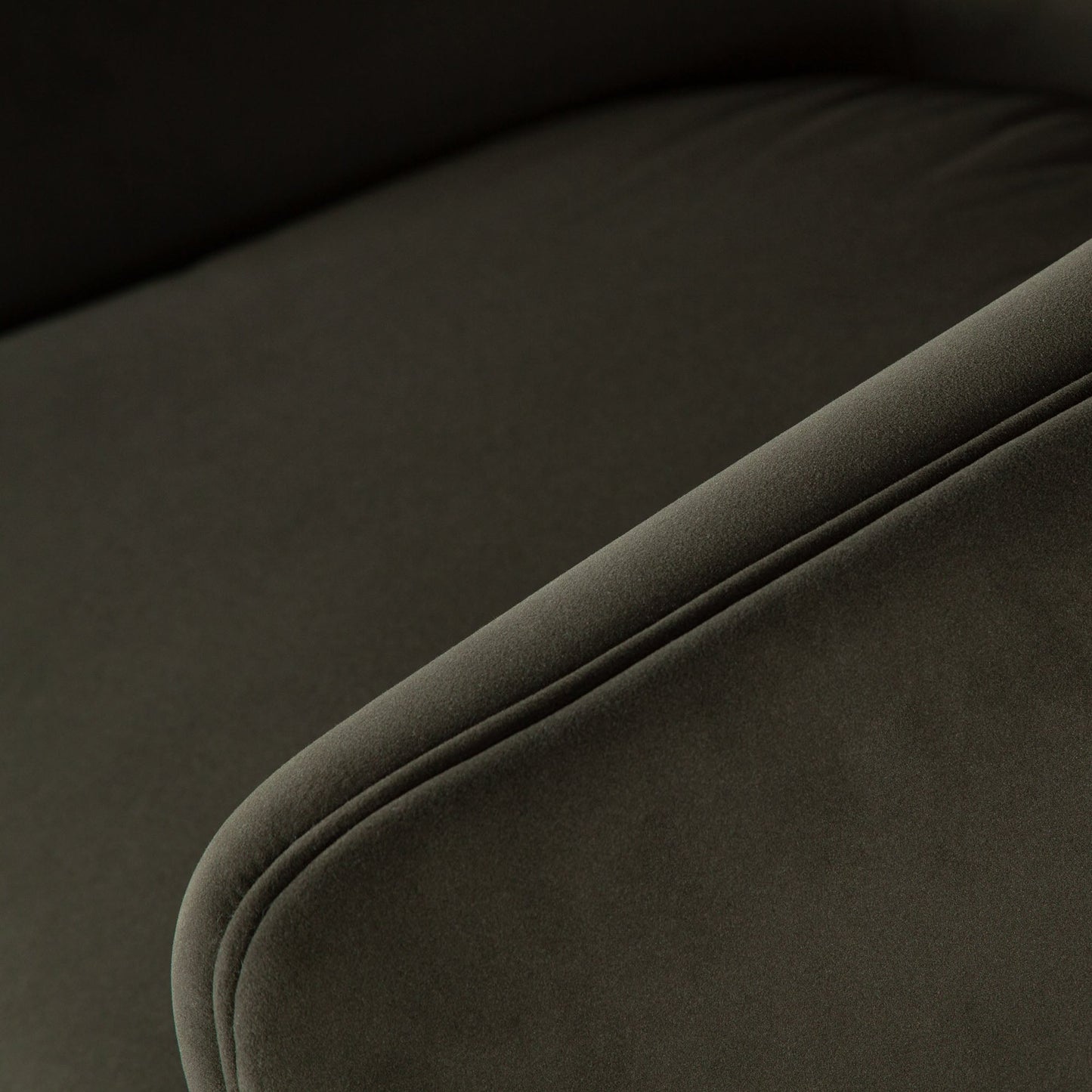 Leyah Accent Chair in Winter Moss Performance Velvet by Diamond Sofa