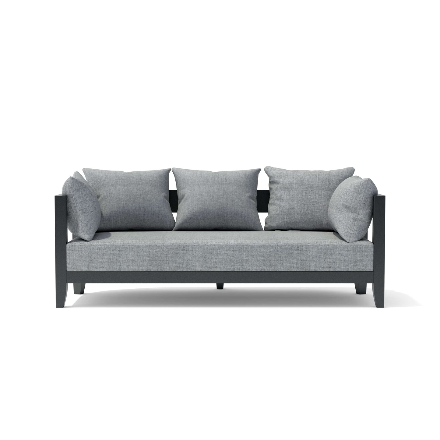 Anderson Teak Coronado Deep Seating Aluminum Sofa