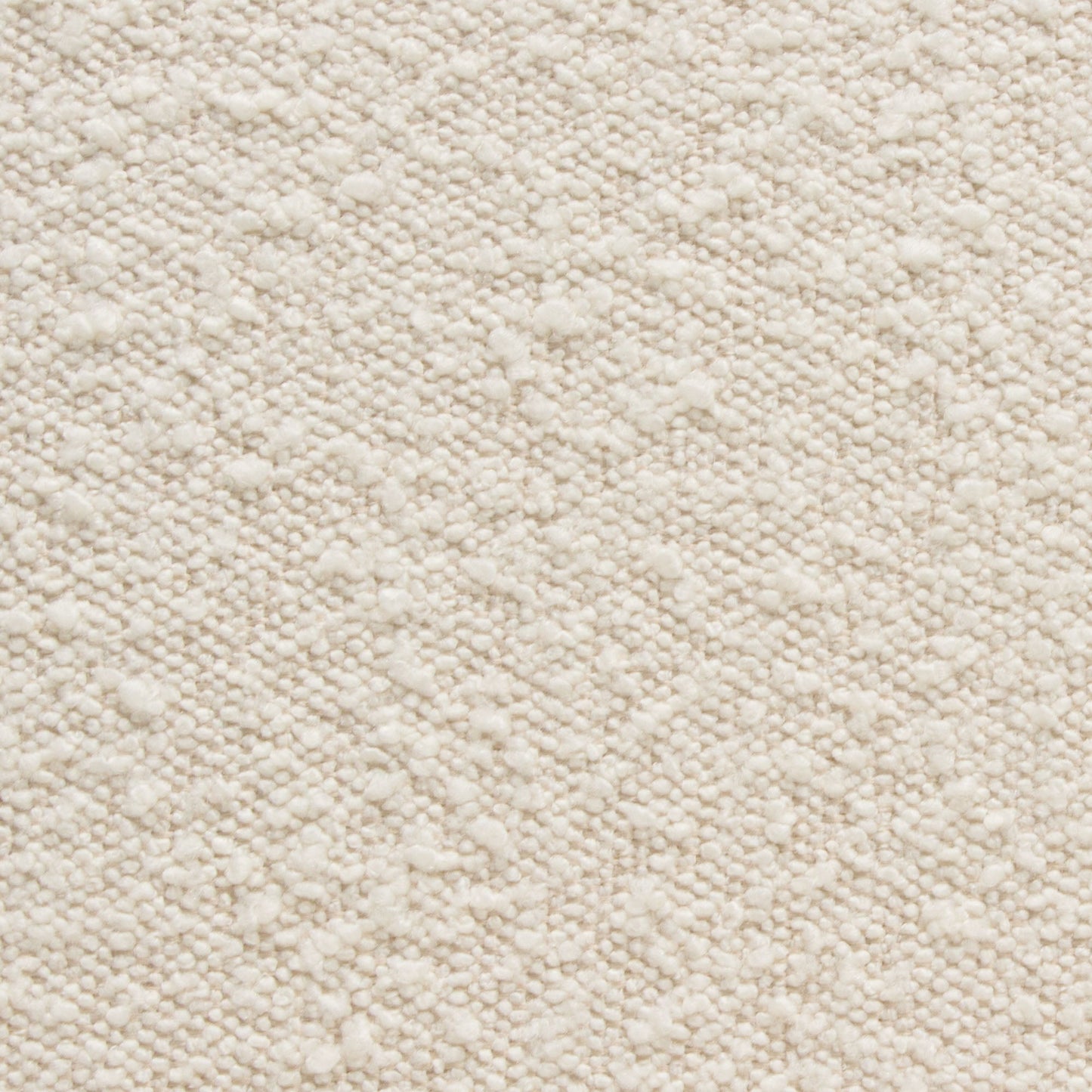 Luxe Accent Chair in Bone Boucle Textured Fabric with Black Powder Coat Frame by Diamond Sofa