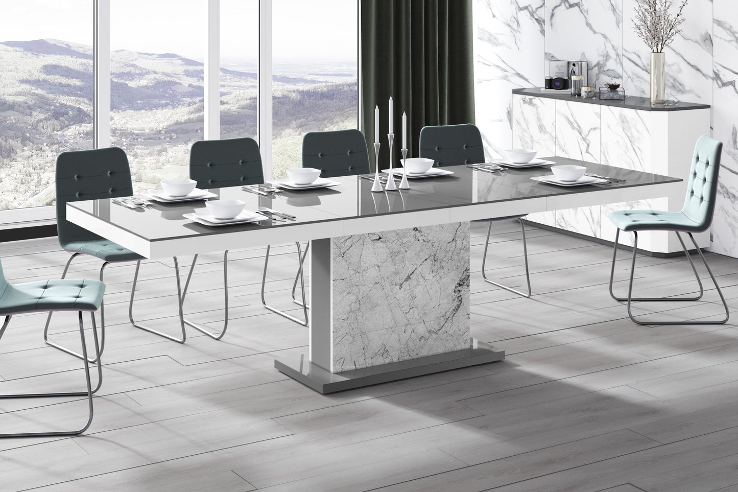 Maxima House Dining Table Moka