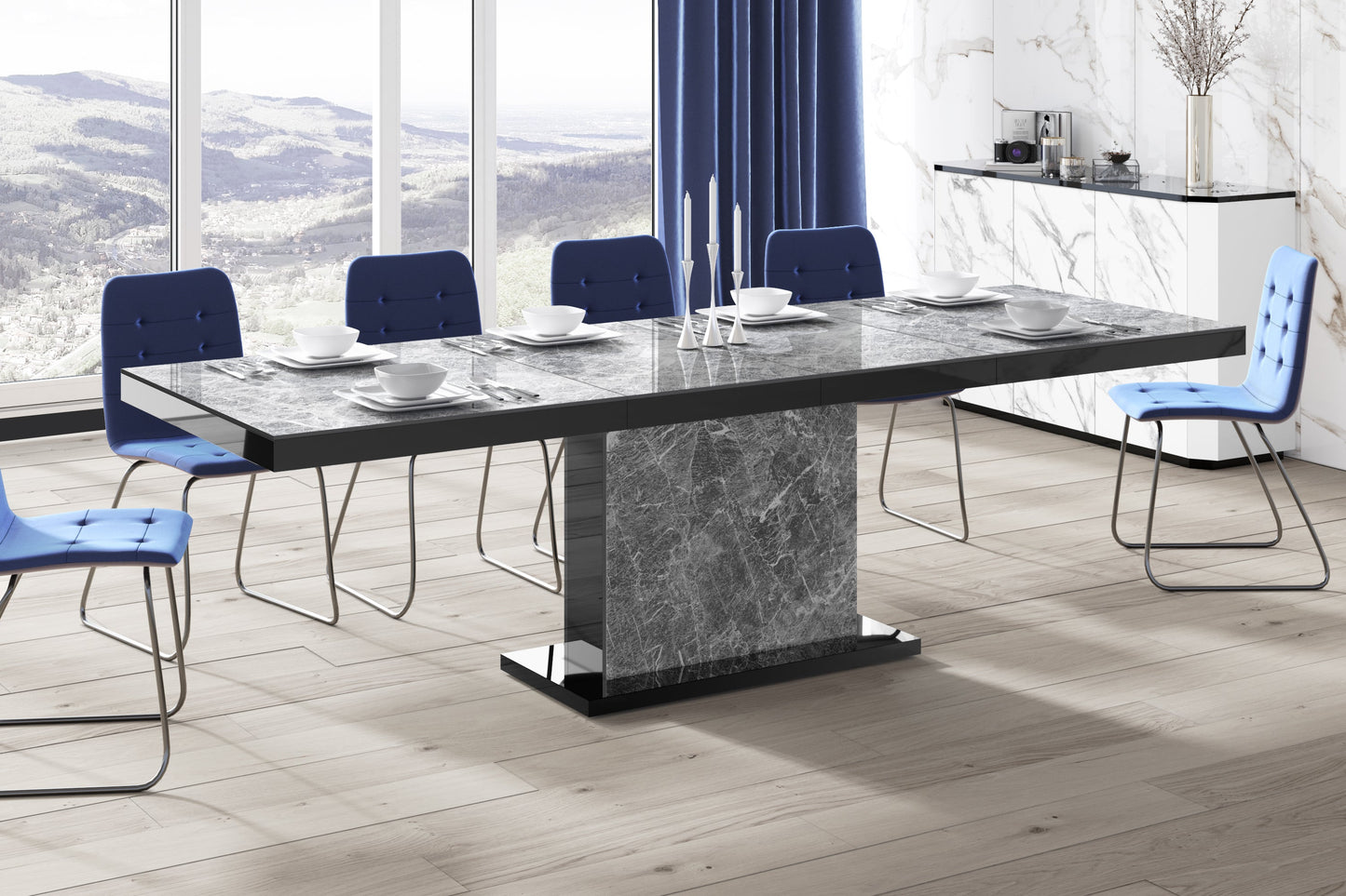 Maxima House Dining Table Moka