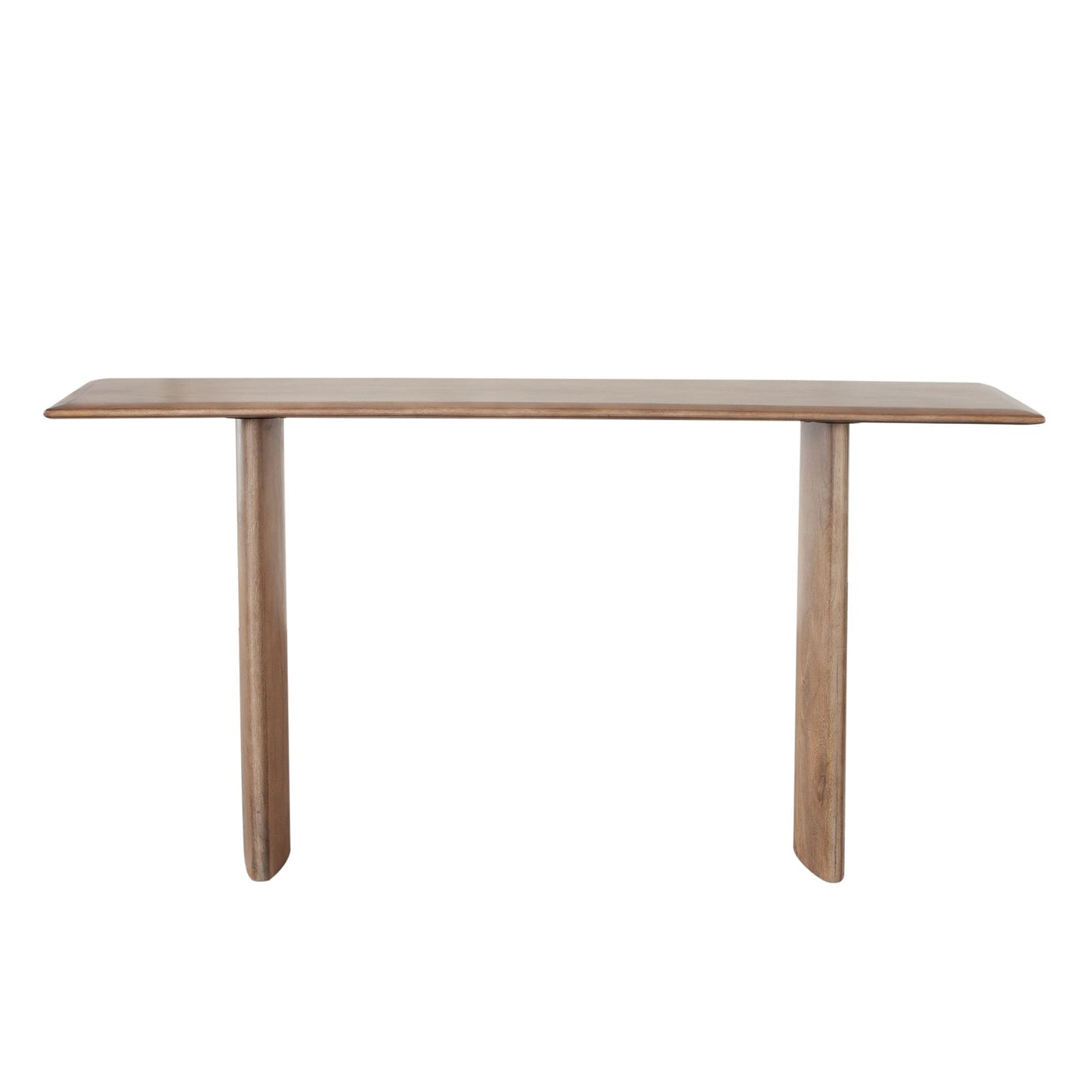 Nara Console Table in Caramel/Walnut Finish by Diamond Sofa