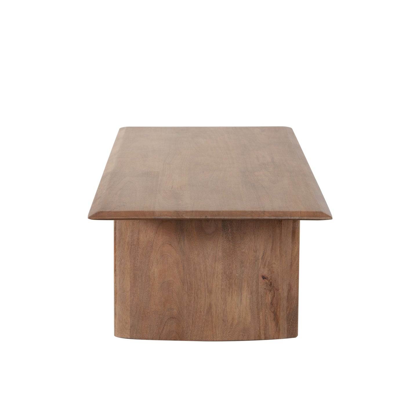 Nara Rectangular Cocktail Table in Caramel/Walnut Finish by Diamond Sofa