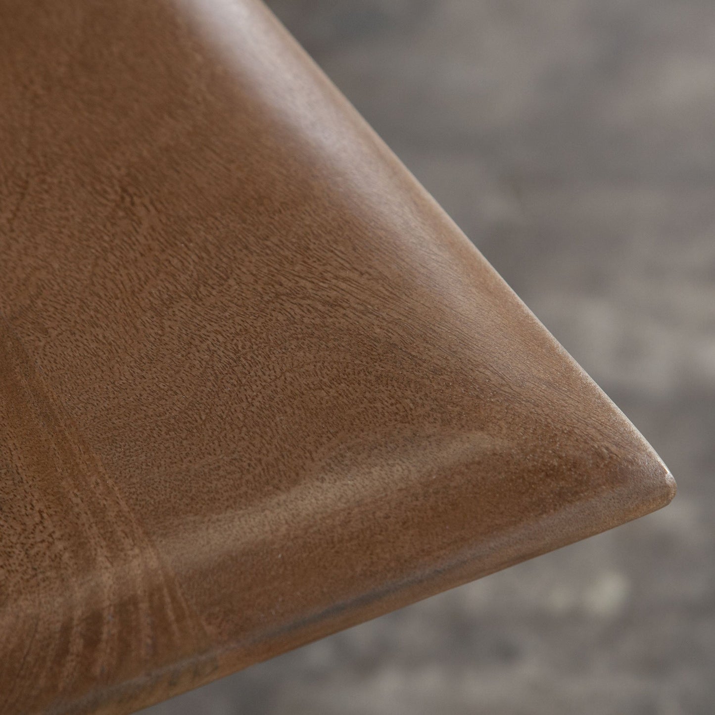 Nara 80" Wood Dining Table in Caramel/Walnut Finish by Diamond Sofa