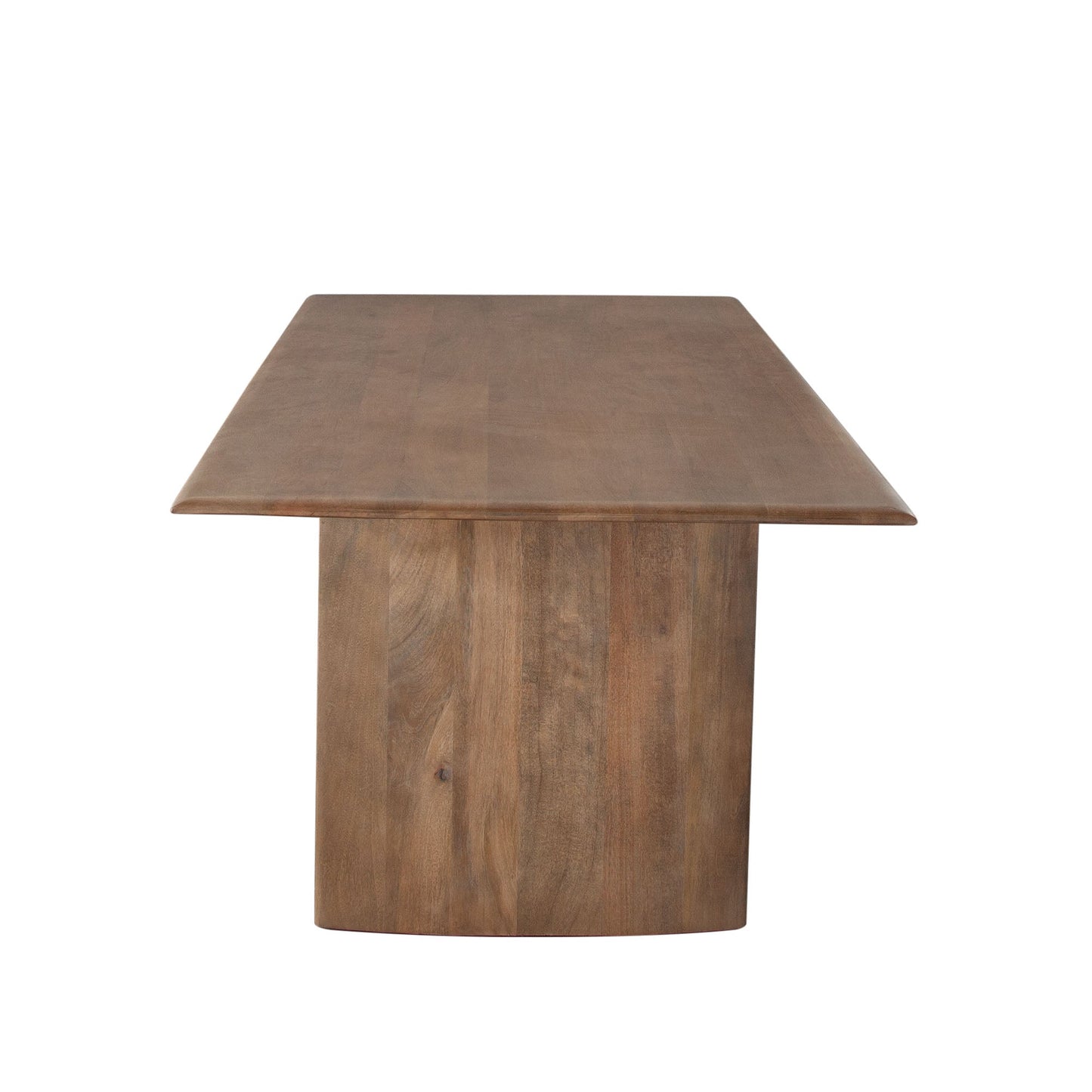 Nara 80" Wood Dining Table in Caramel/Walnut Finish by Diamond Sofa