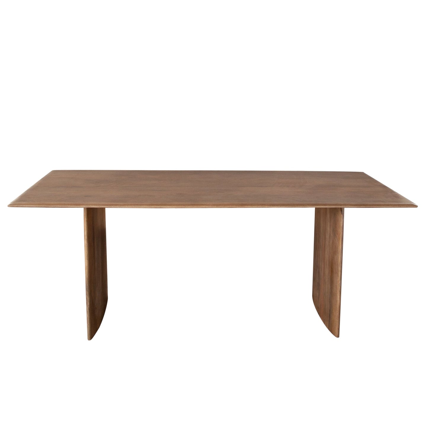 Nara 80" Wood Dining Table in Caramel/Walnut Finish by Diamond Sofa
