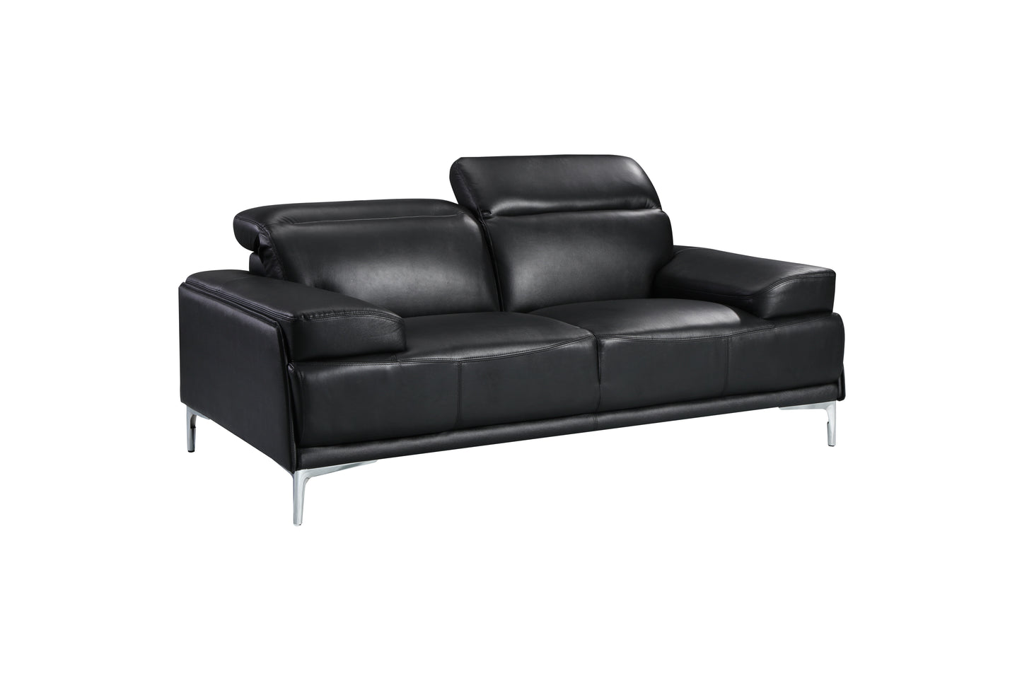 J&M Furniture Nicolo Sofa in Black