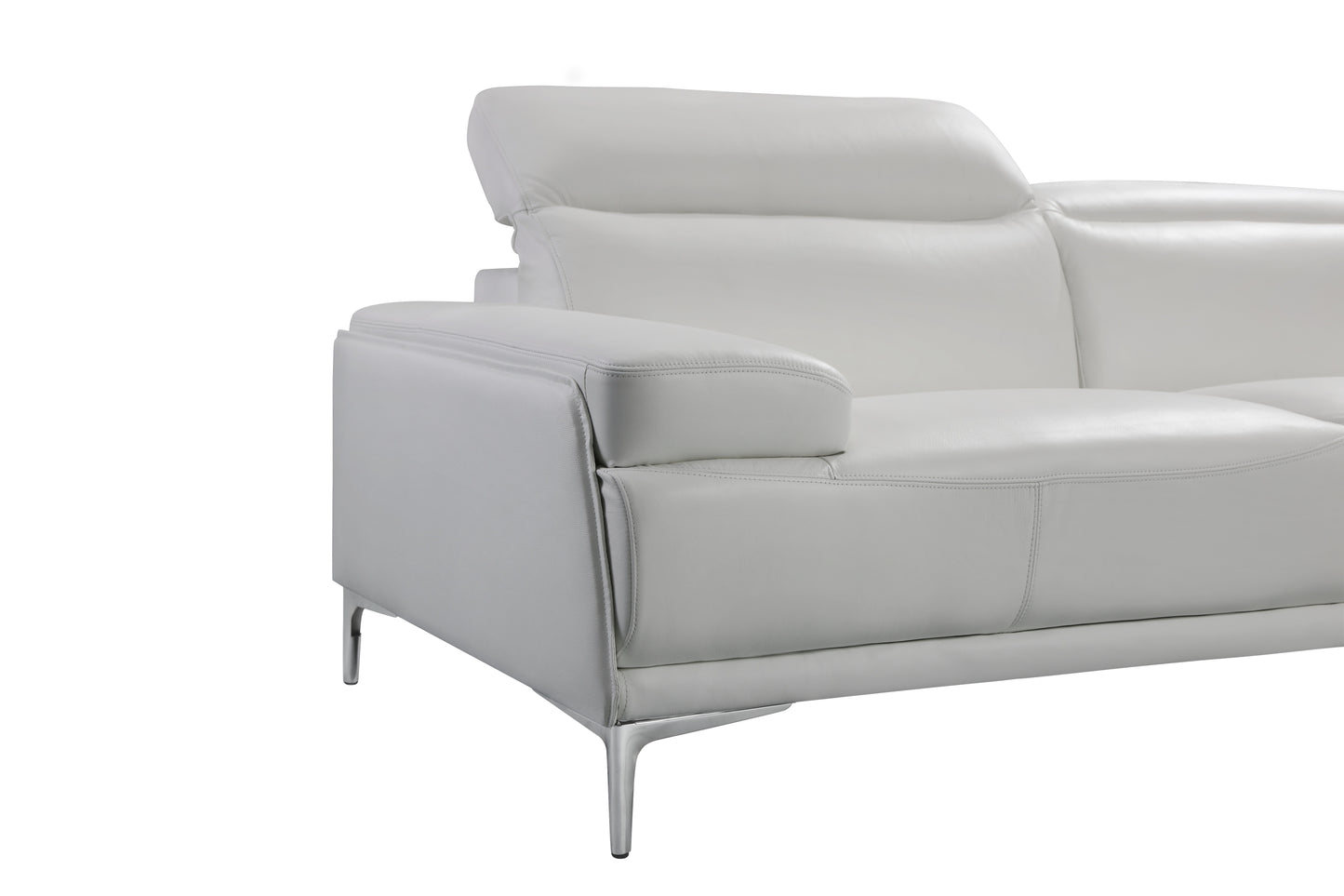 J&M Furniture Nicolo Sofa in White