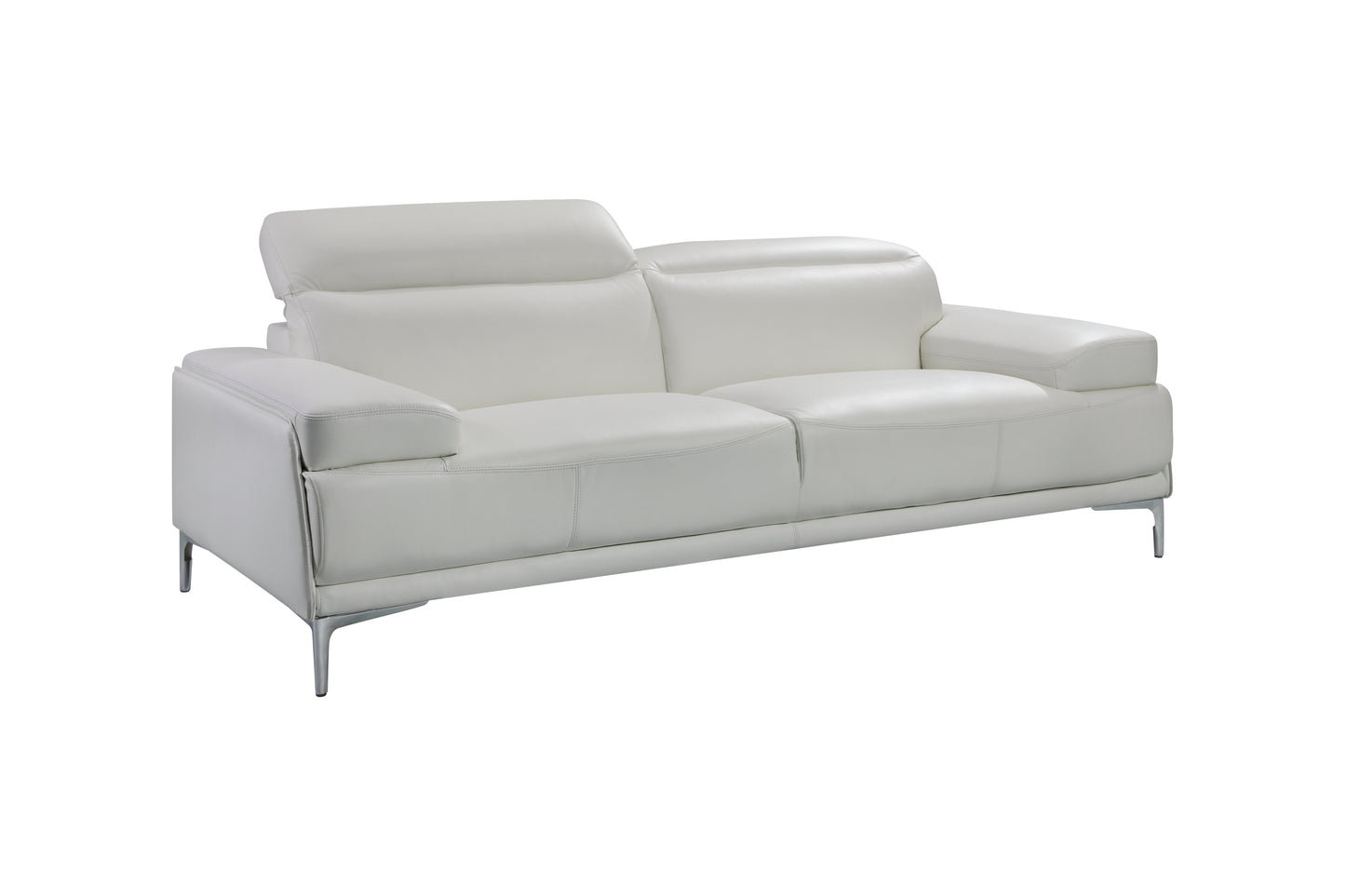 J&M Furniture Nicolo Sofa in White