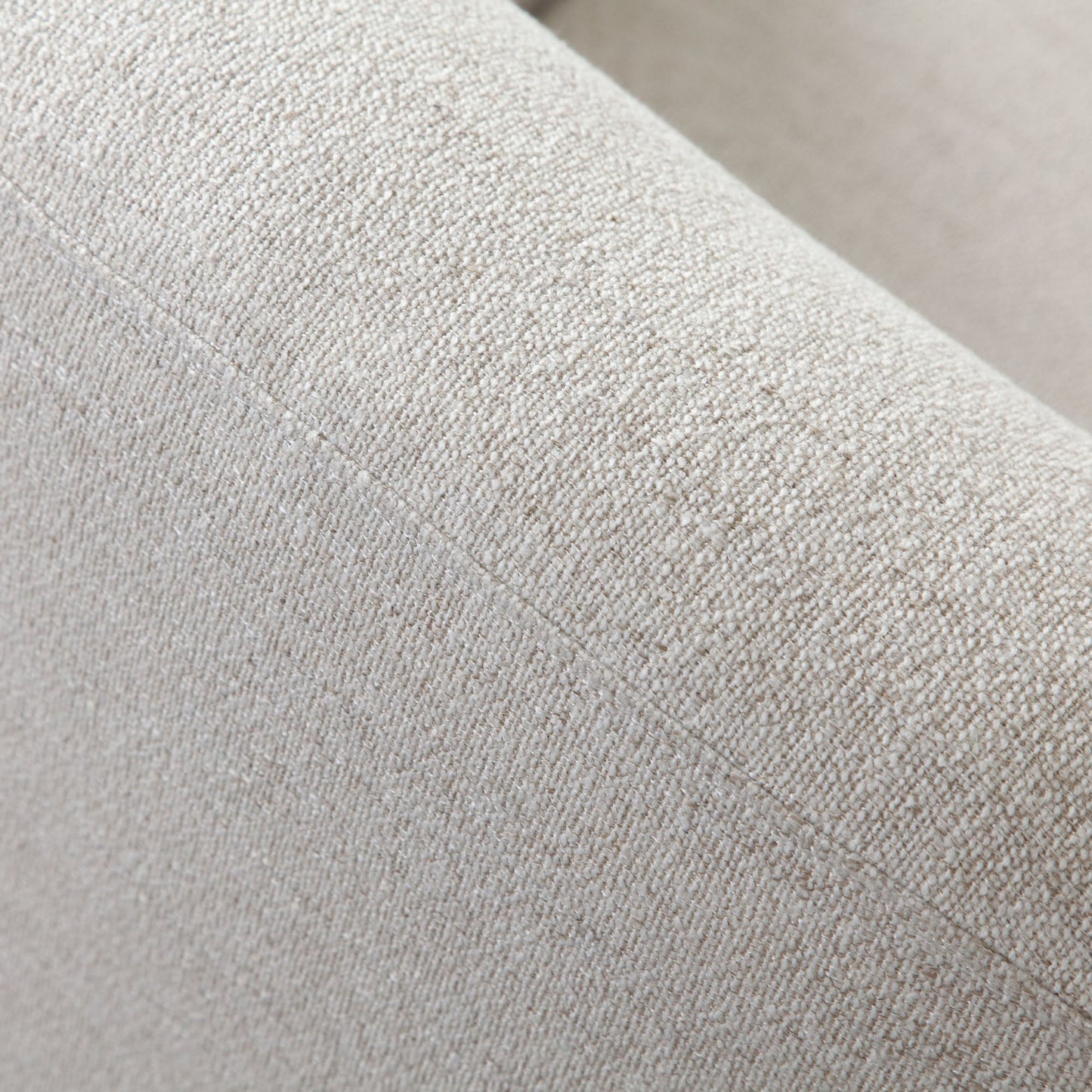 Opal Swivel Chair w/ Contoured Arm in Oat Polyester Fabric by Diamond Sofa