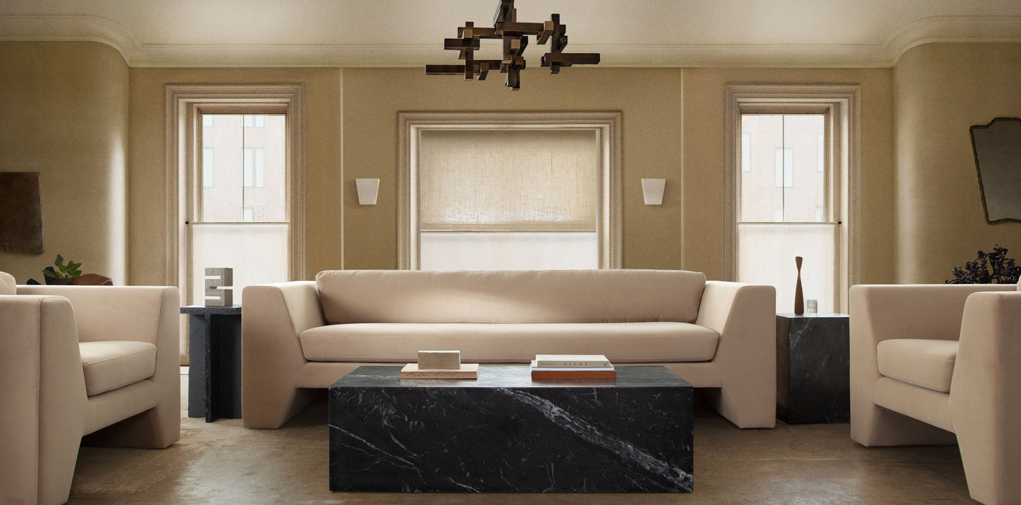 Rift Chair in Camel Performance Velvet by Diamond Sofa