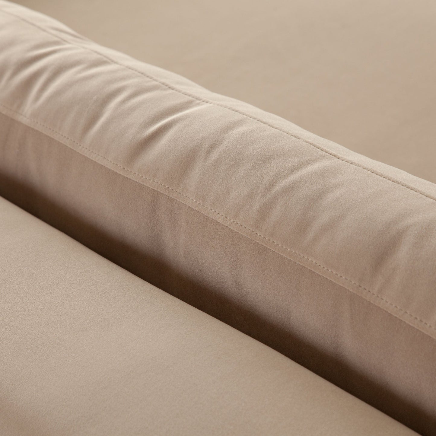 Rift Sofa in Camel Performance Velvet by Diamond Sofa