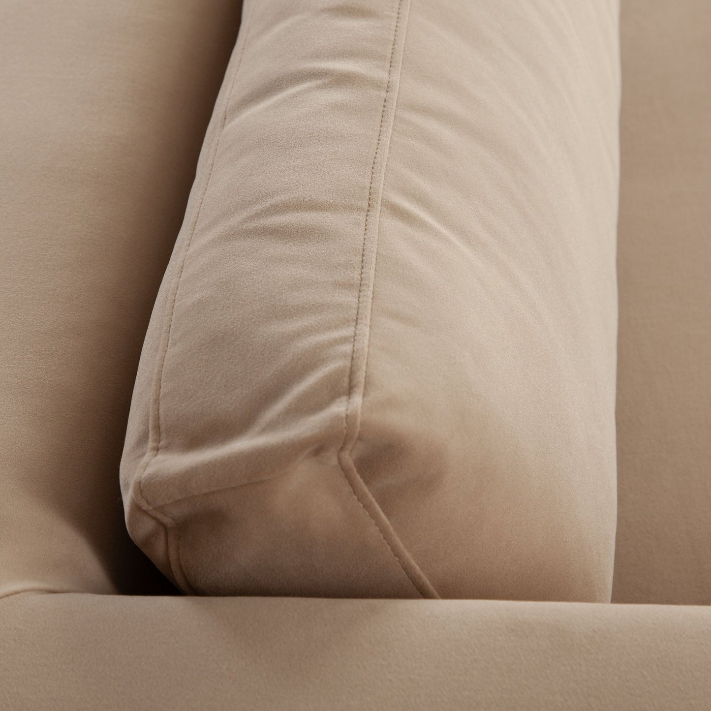Rift Sofa in Camel Performance Velvet by Diamond Sofa