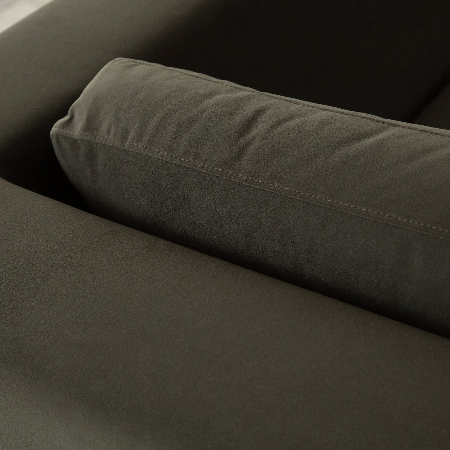Rift Sofa in Moss Green Performance Velvet by Diamond Sofa