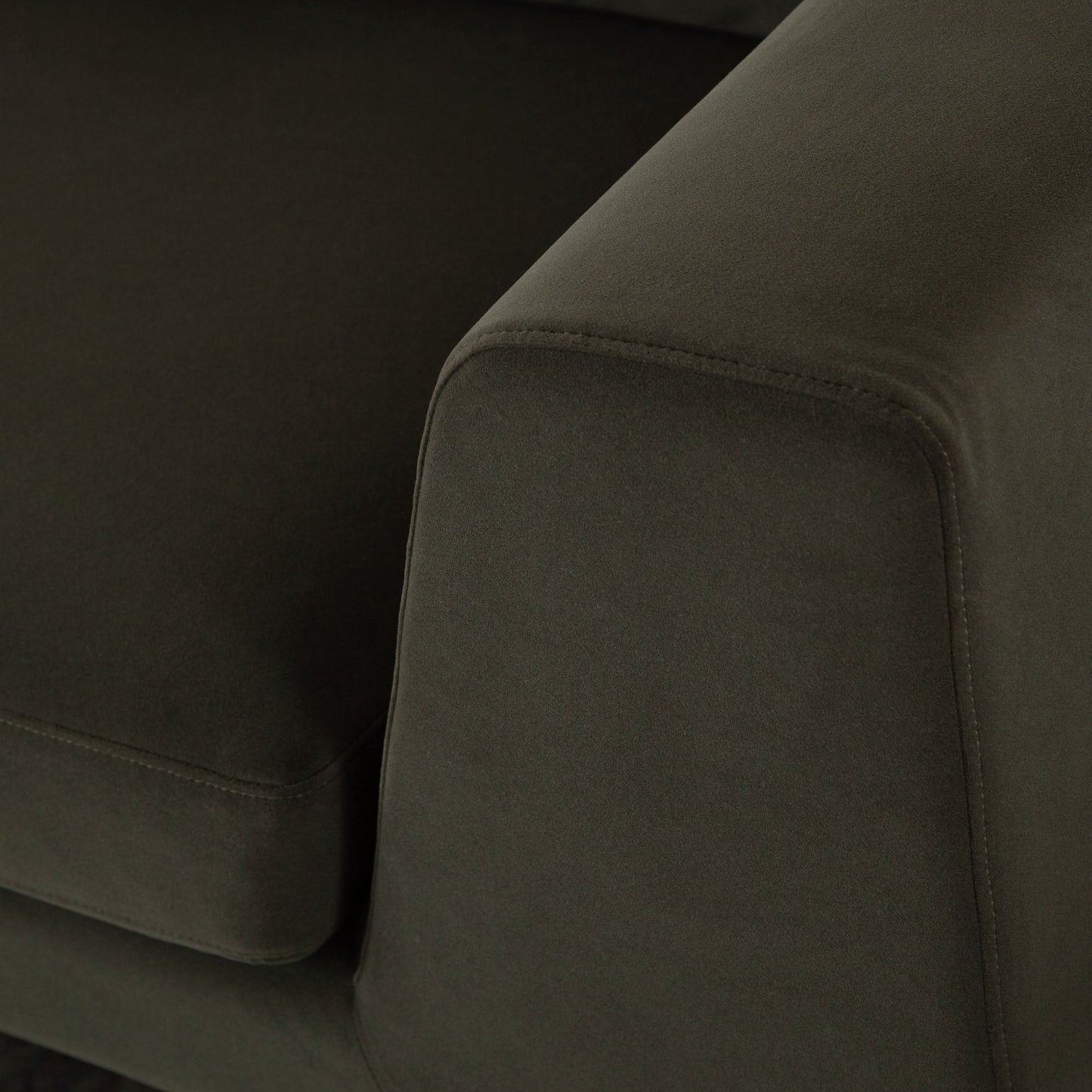 Rift Sofa in Moss Green Performance Velvet by Diamond Sofa