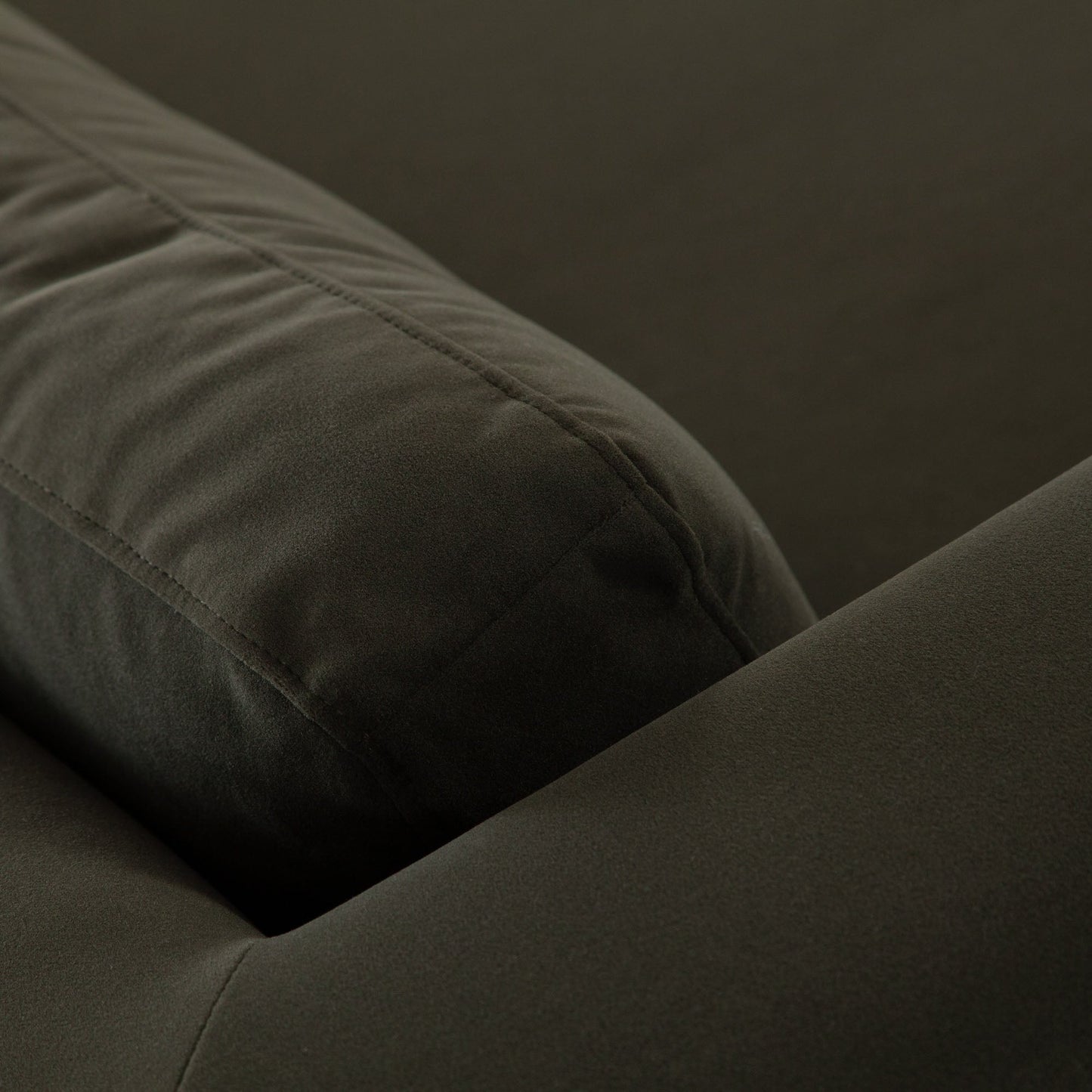 Rift Sofa in Moss Green Performance Velvet by Diamond Sofa