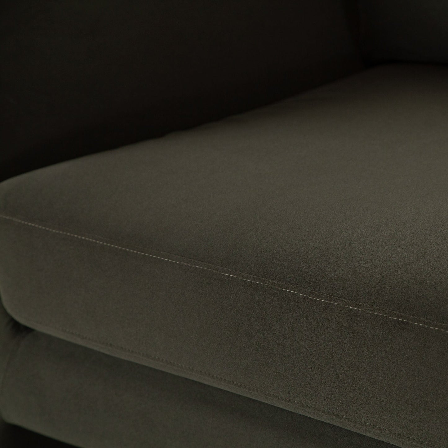 Rift Sofa in Moss Green Performance Velvet by Diamond Sofa