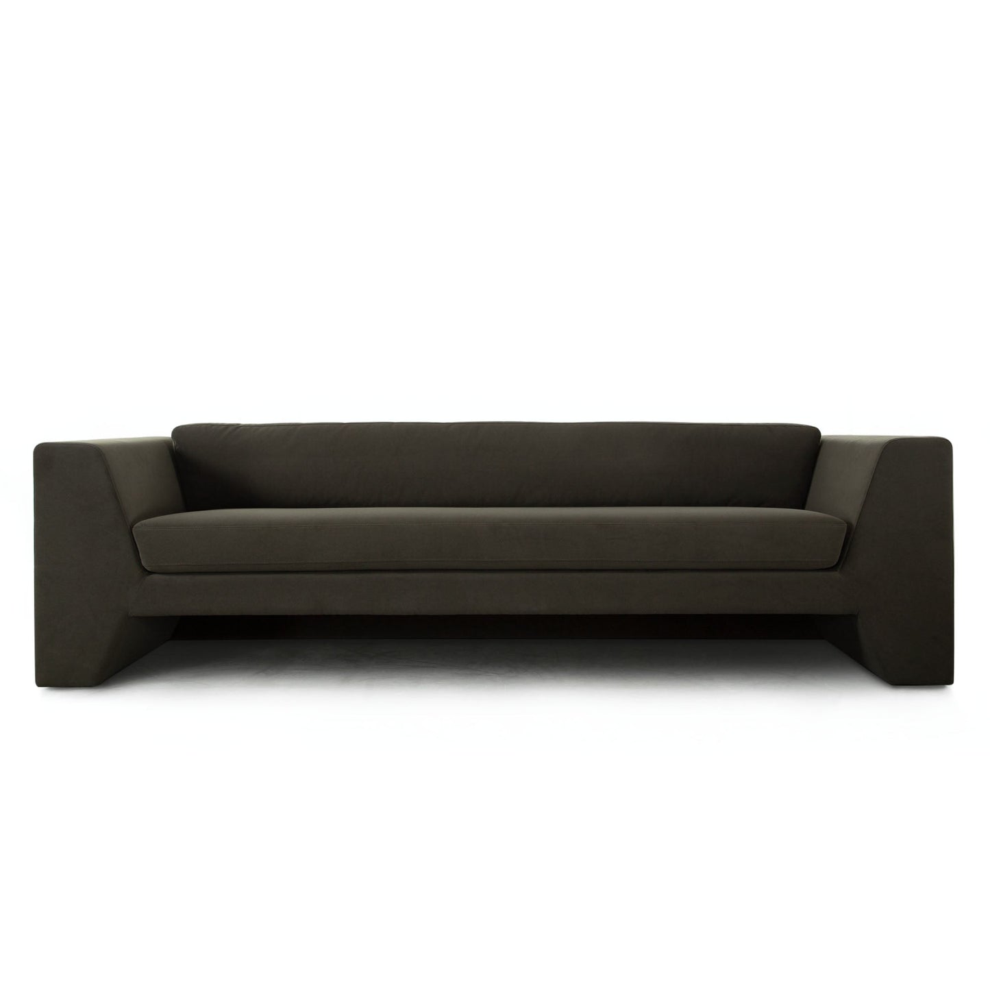 Rift Sofa in Moss Green Performance Velvet by Diamond Sofa