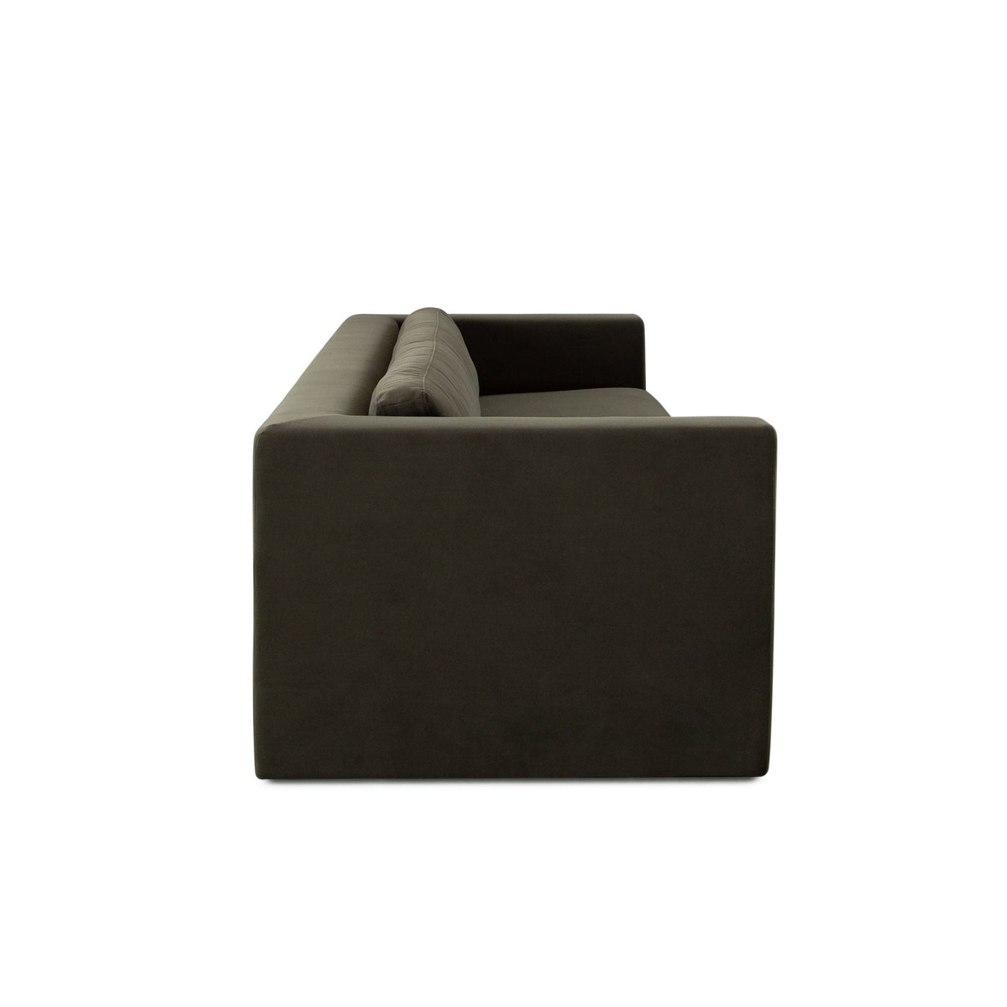 Rift Sofa in Moss Green Performance Velvet by Diamond Sofa