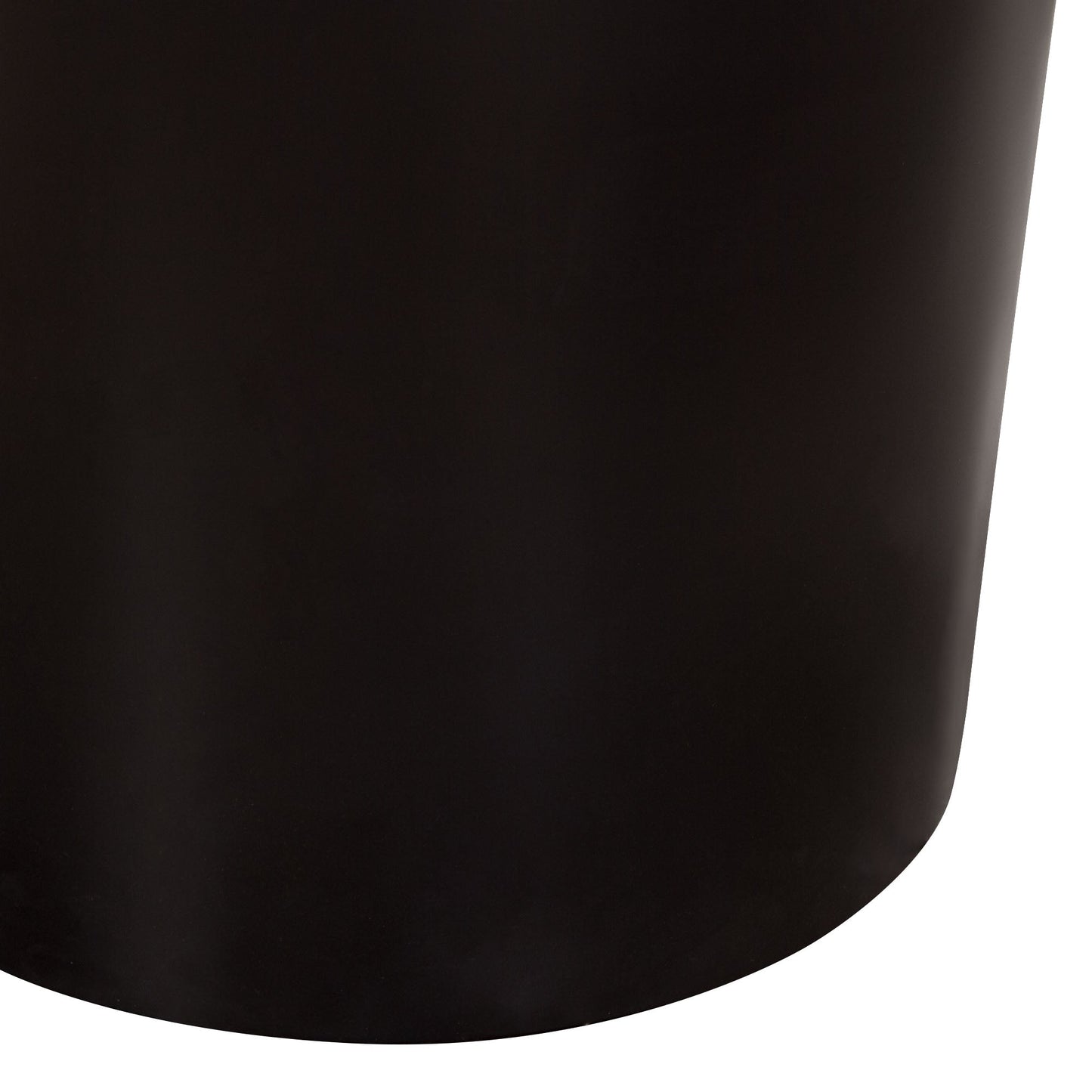 Rune 54" Round Dining Table w/ Solid Acacia Wood Top & Iron Pedestal Base in Black Finish by Diamond Sofa