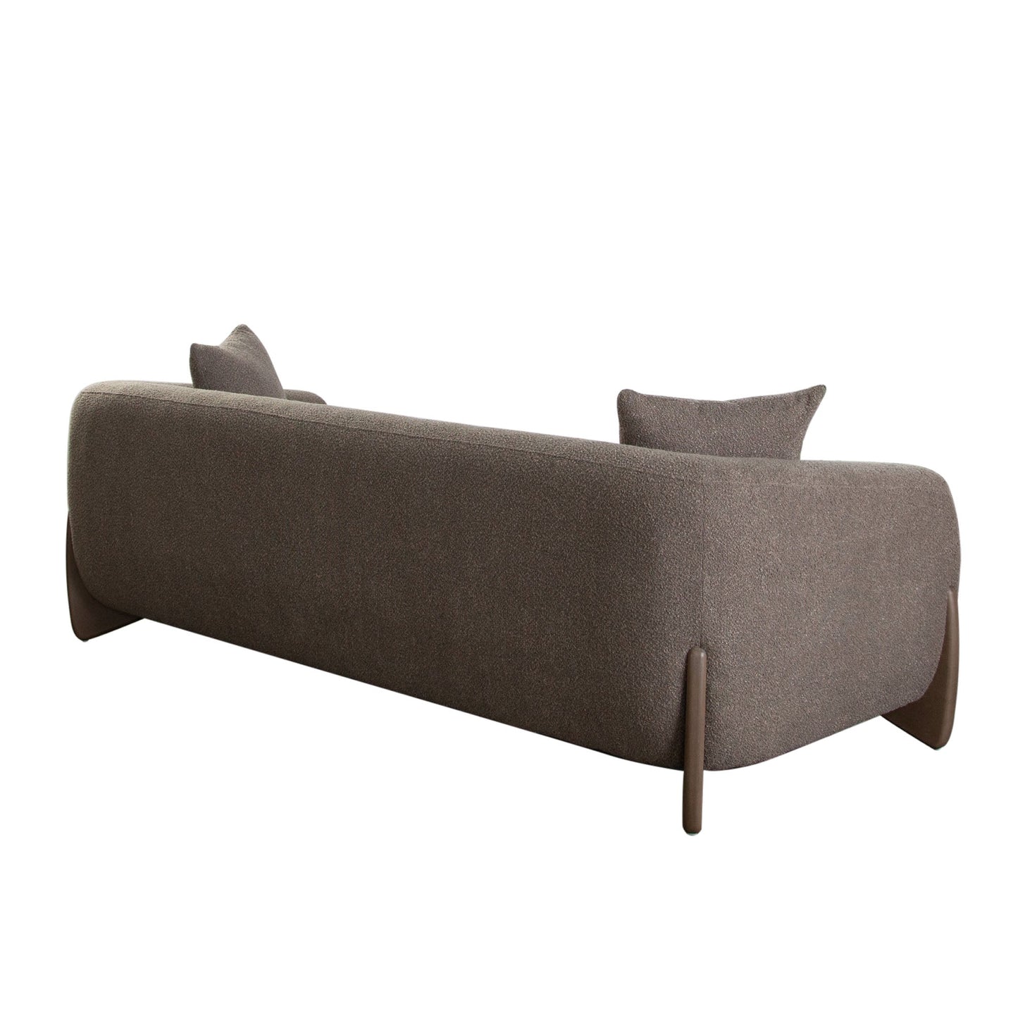Ryder 92" Sofa in Toffee Polyester Fabric by Diamond Sofa
