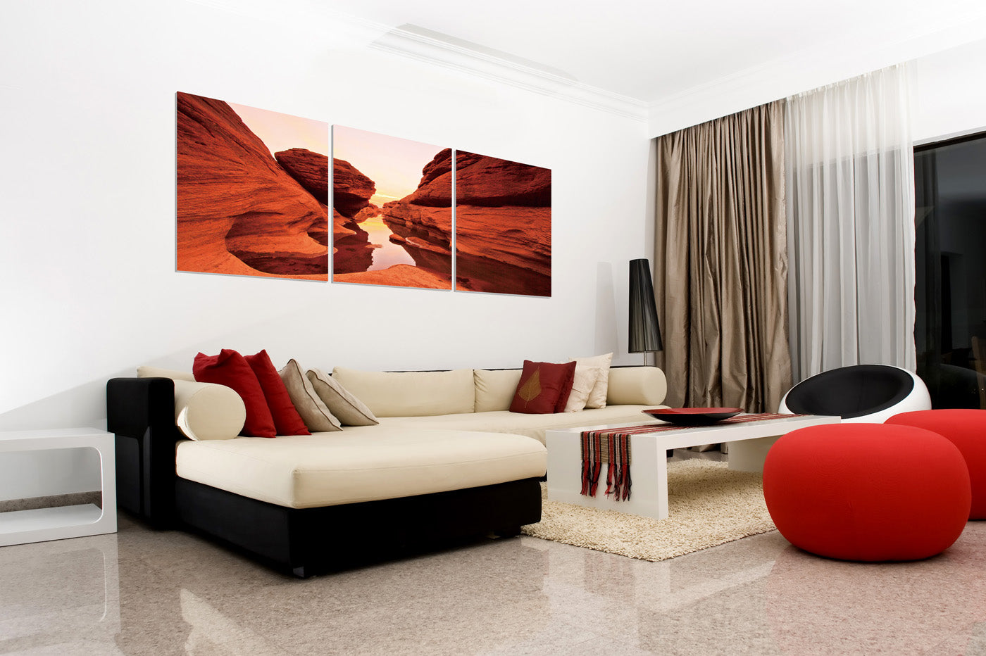 J&M Furniture Wall Art Red Rock