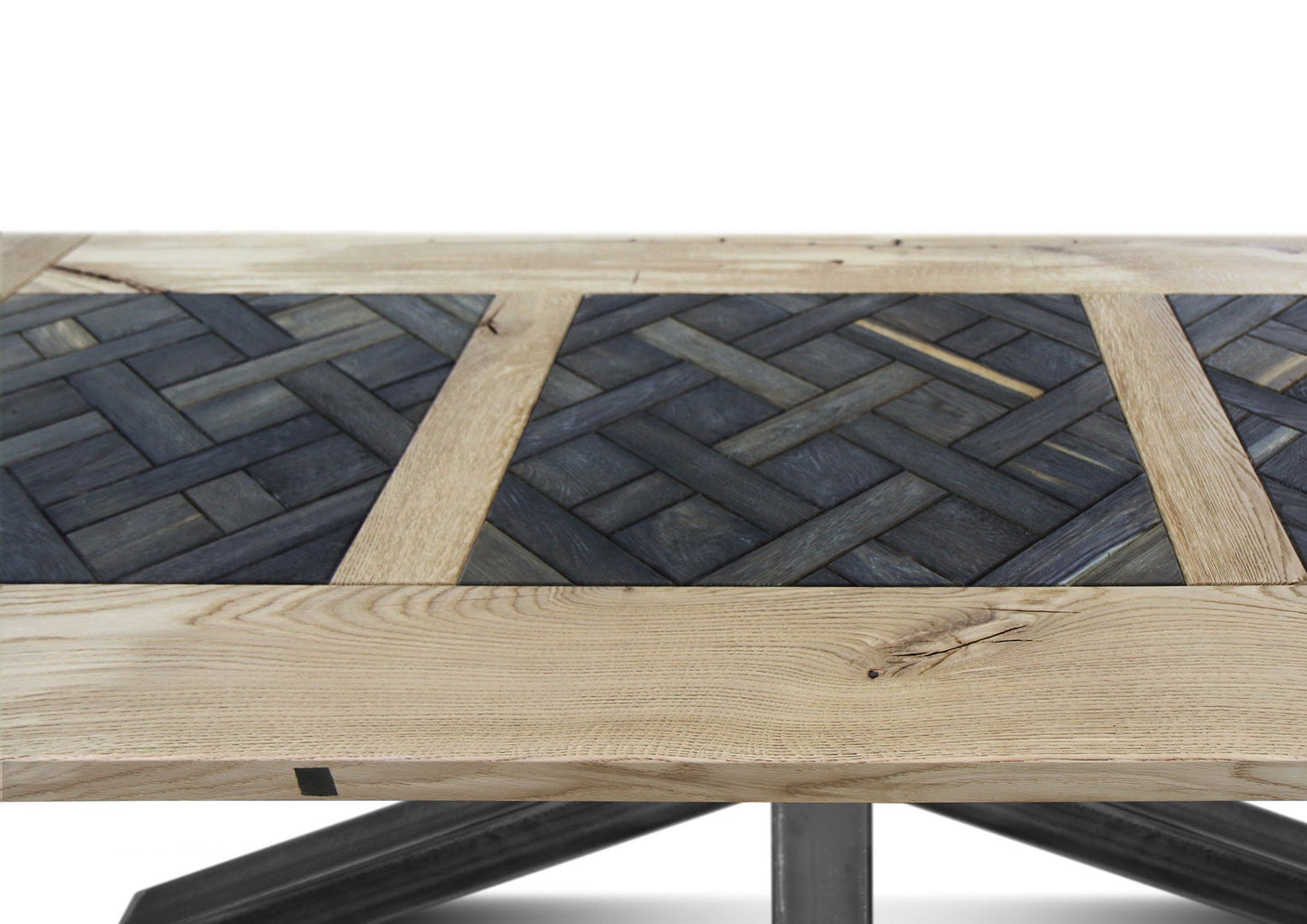 Maxima House EDDER-CRUE Oak wood Dining Table