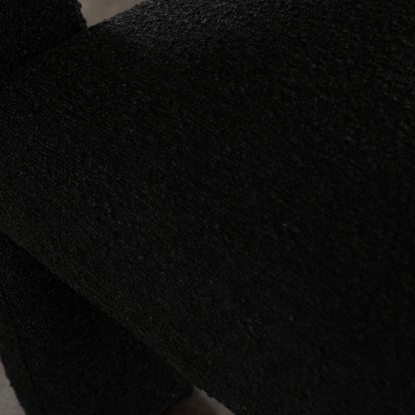 Scout Dining/Accent Chair in Black Boucle Fabric by Diamond Sofa