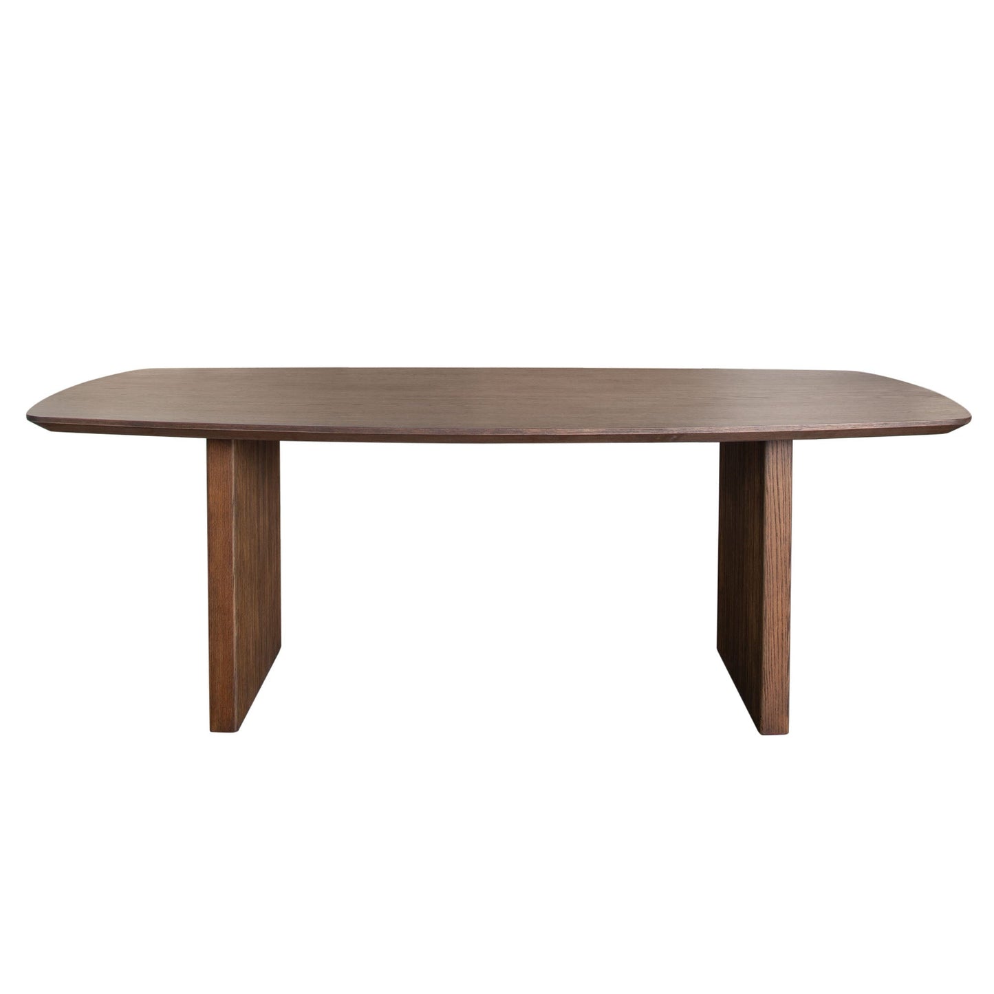 Sienna 87" Rectangular Dining Table in Oak Finish by Diamond Sofa