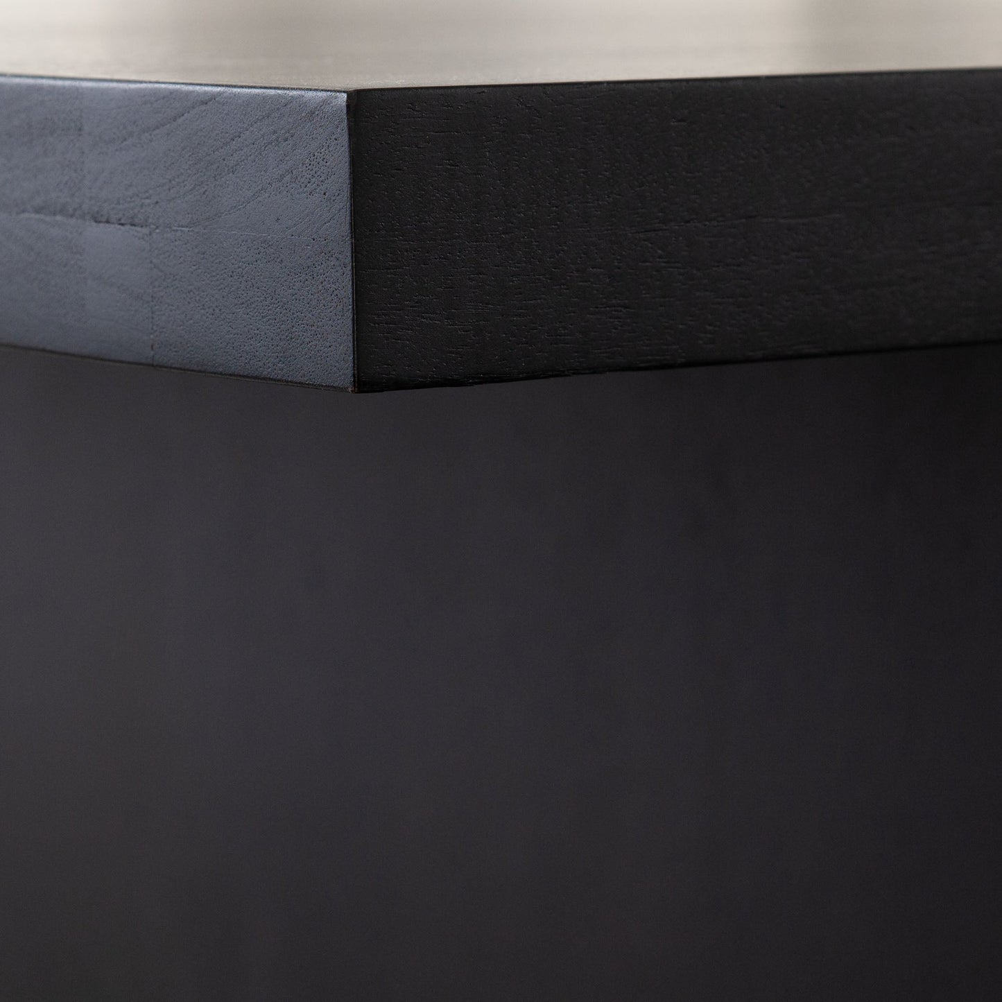 Sonoma 110" Wood Dining Table in Black Finish by Diamond Sofa