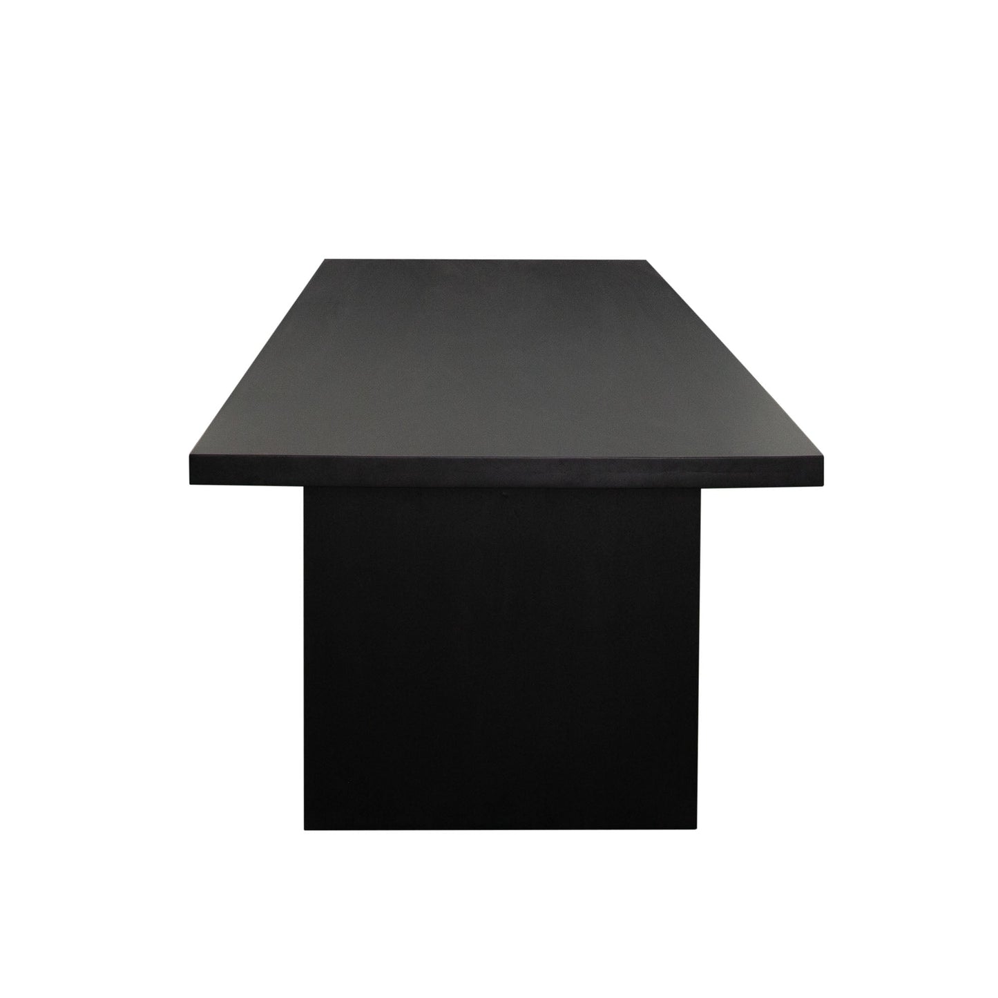 Sonoma 110" Wood Dining Table in Black Finish by Diamond Sofa