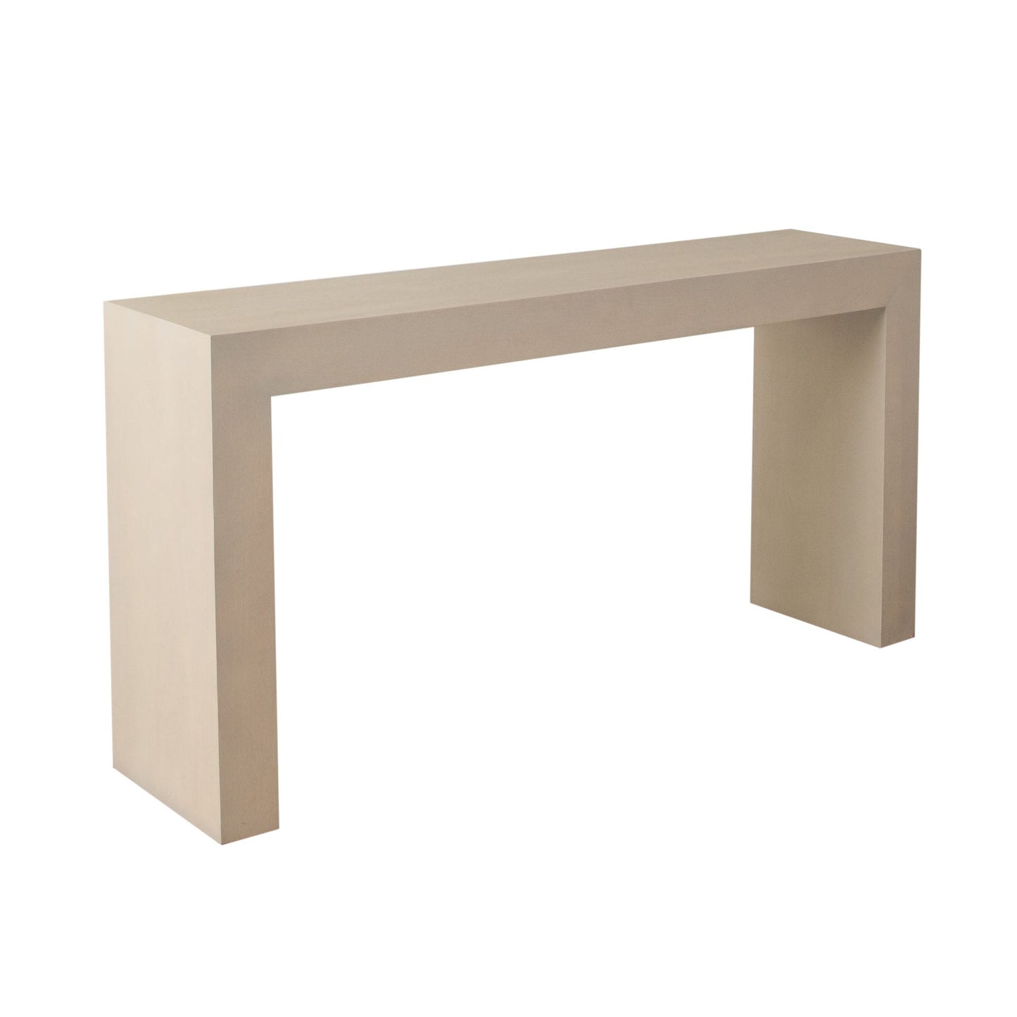 Sonoma 60" Wood Console Table in Light Natural Grey Wash Finish by Diamond Sofa