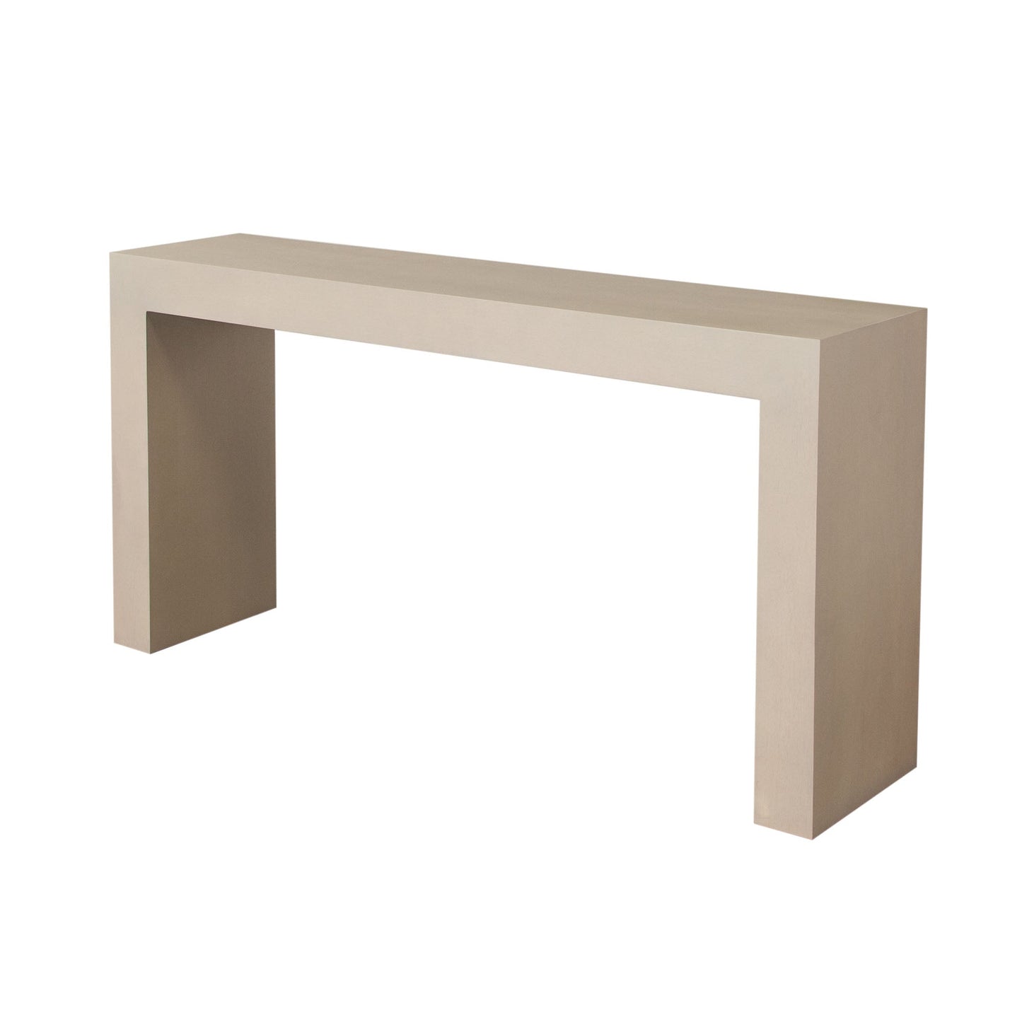 Sonoma 60" Wood Console Table in Light Natural Grey Wash Finish by Diamond Sofa