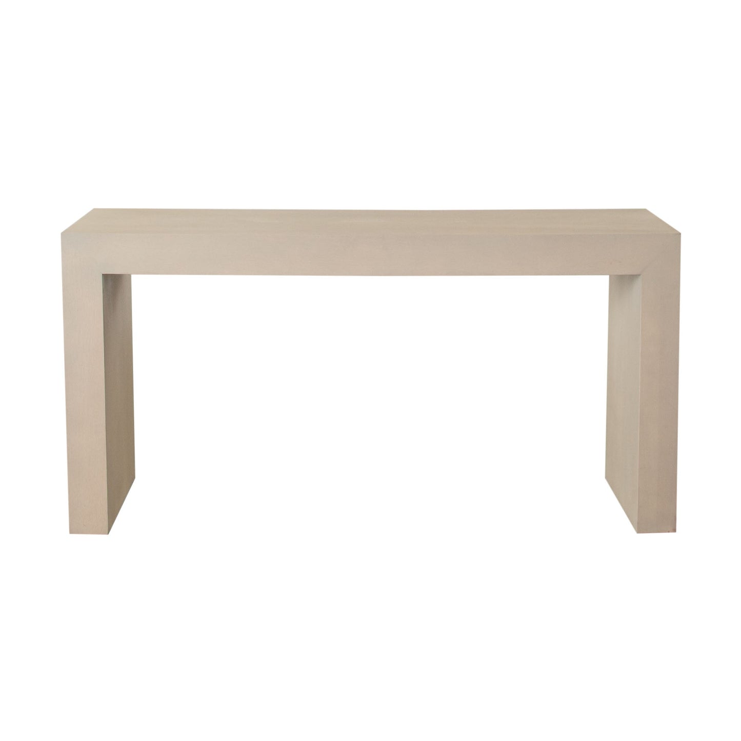 Sonoma 60" Wood Console Table in Light Natural Grey Wash Finish by Diamond Sofa