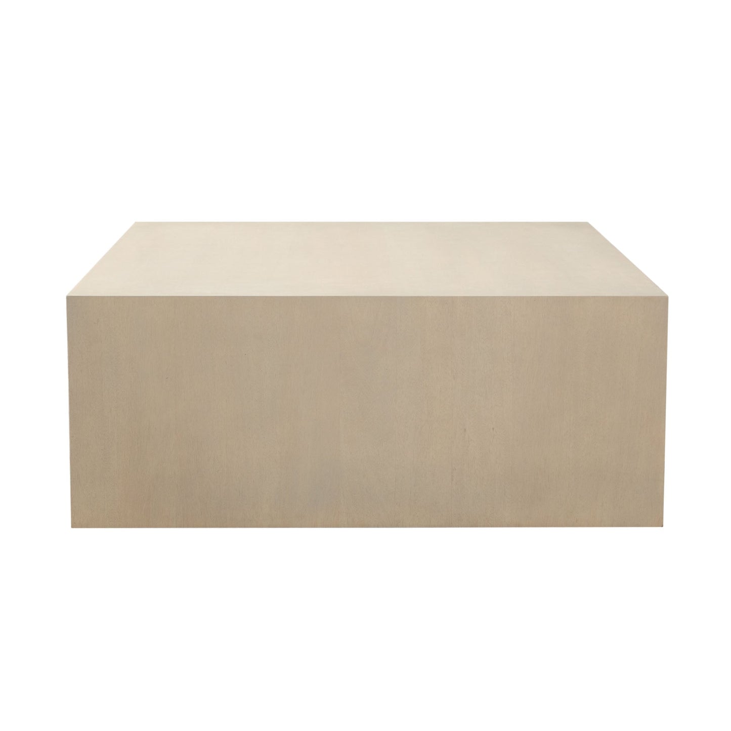 Sonoma 40" Square Wood Cocktail Table in Light Natural Grey Wash Finish by Diamond Sofa