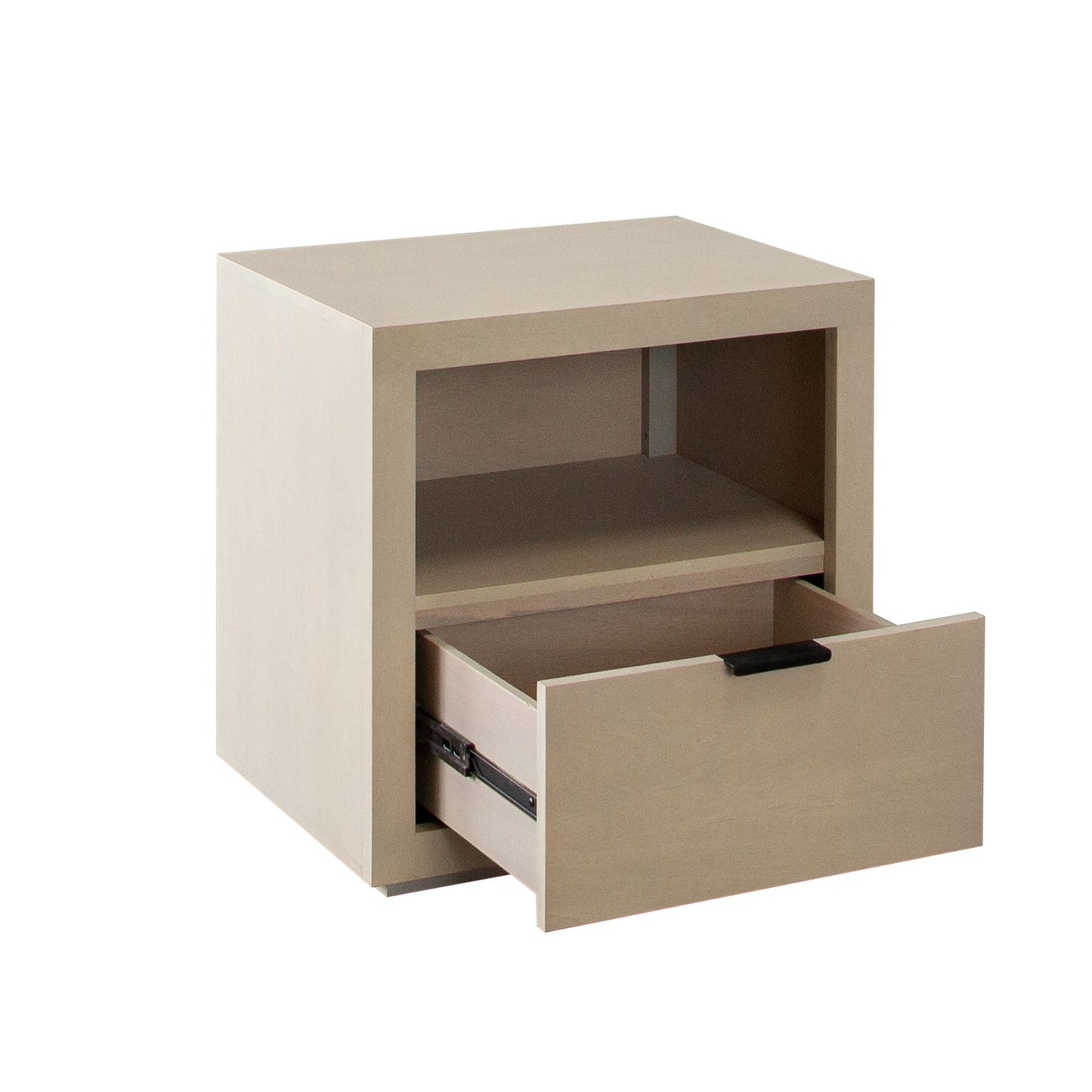 Sonoma 1-Drawer Wood Night Stand in Light Natural Grey Wash Finish by Diamond Sofa
