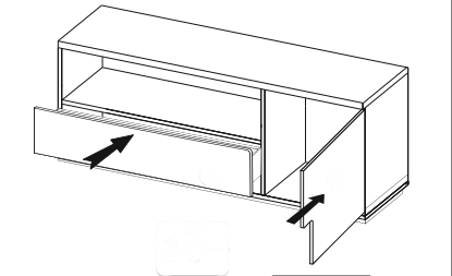 Maxima House TV Stand LEON 2