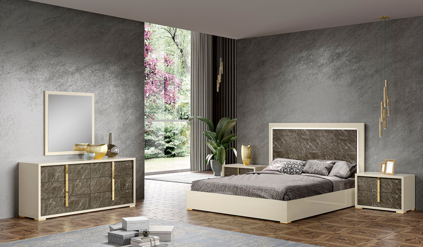 J&M Furniture Sonia Queen