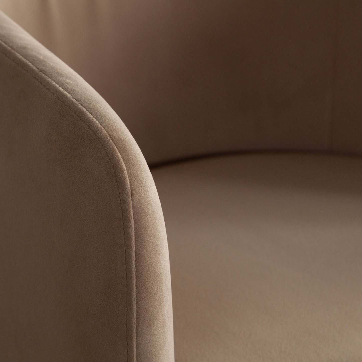 Tess Dining Chair in Camel Performance Velvet by Diamond Sofa