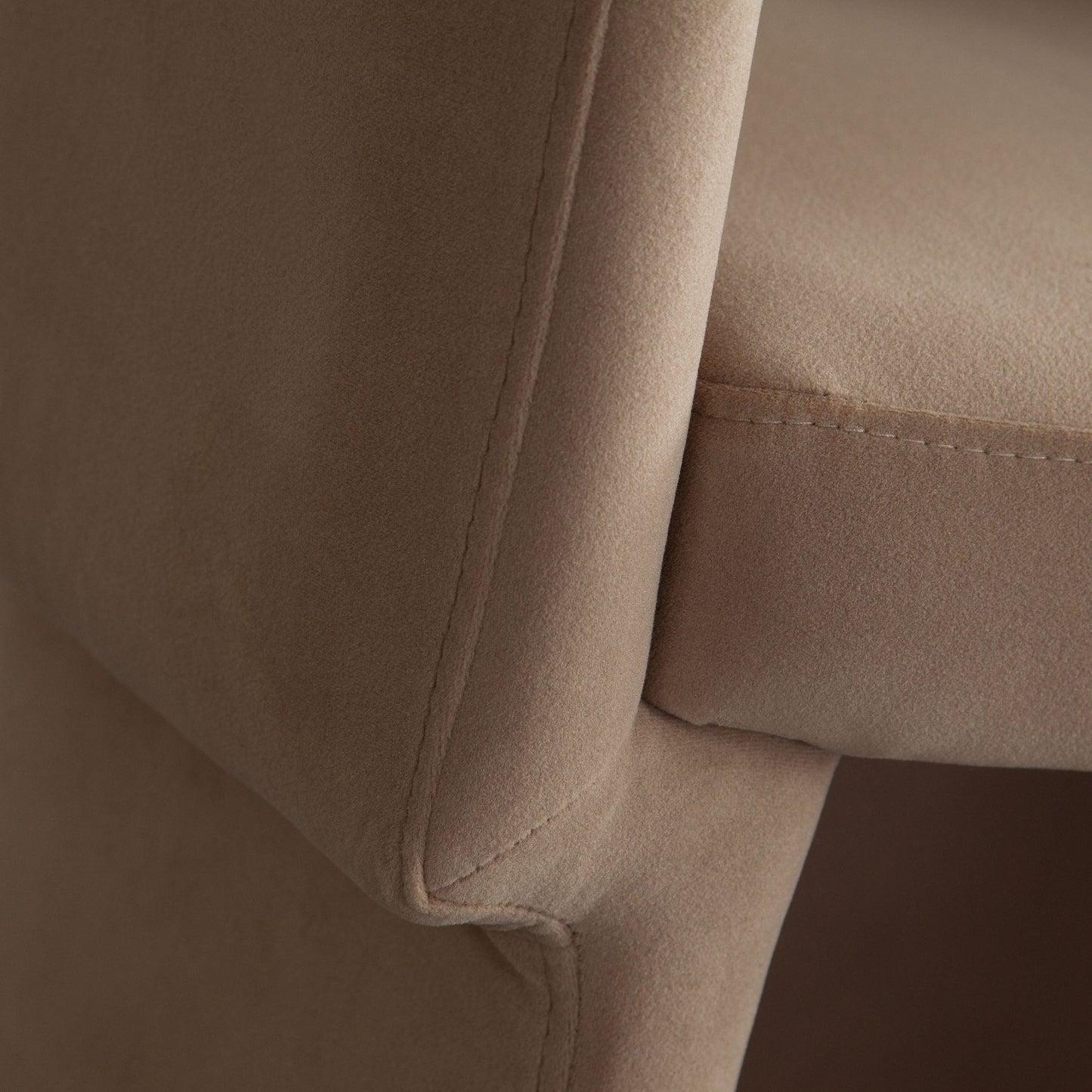 Tess Dining Chair in Camel Performance Velvet by Diamond Sofa