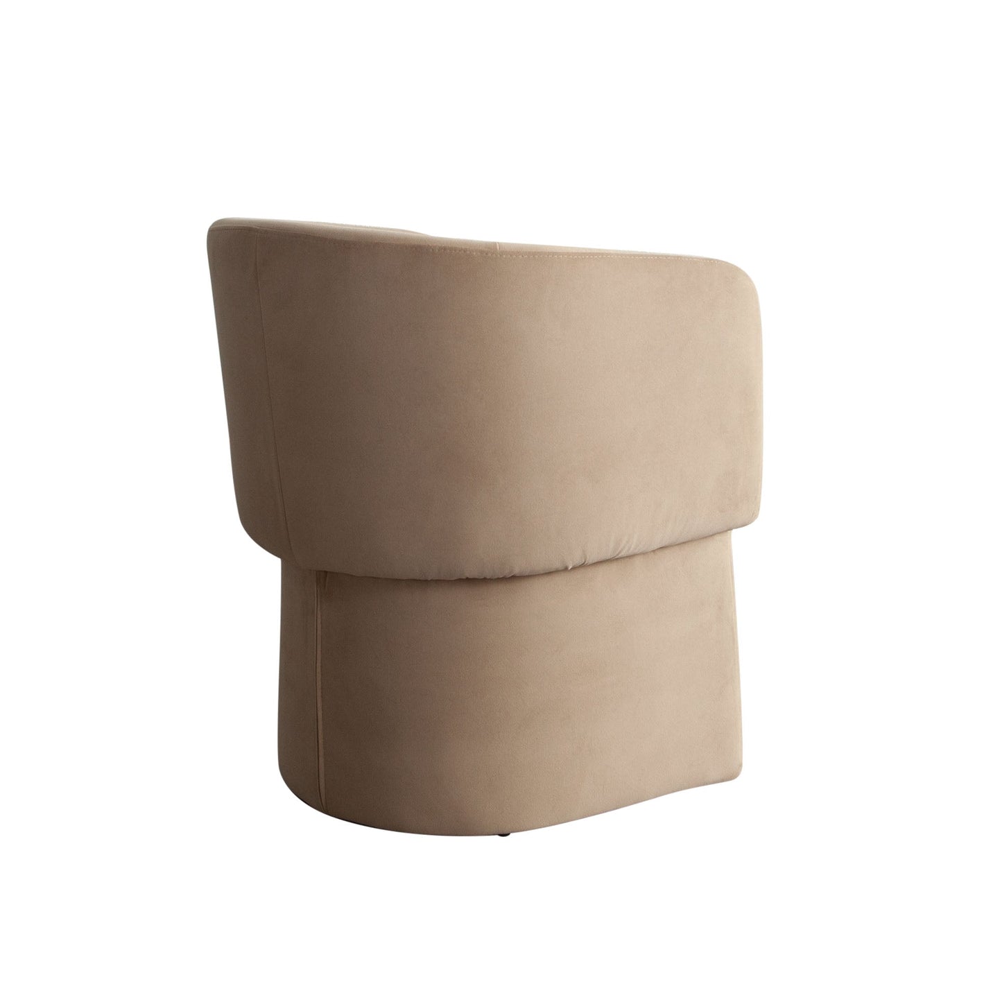 Tess Dining Chair in Camel Performance Velvet by Diamond Sofa