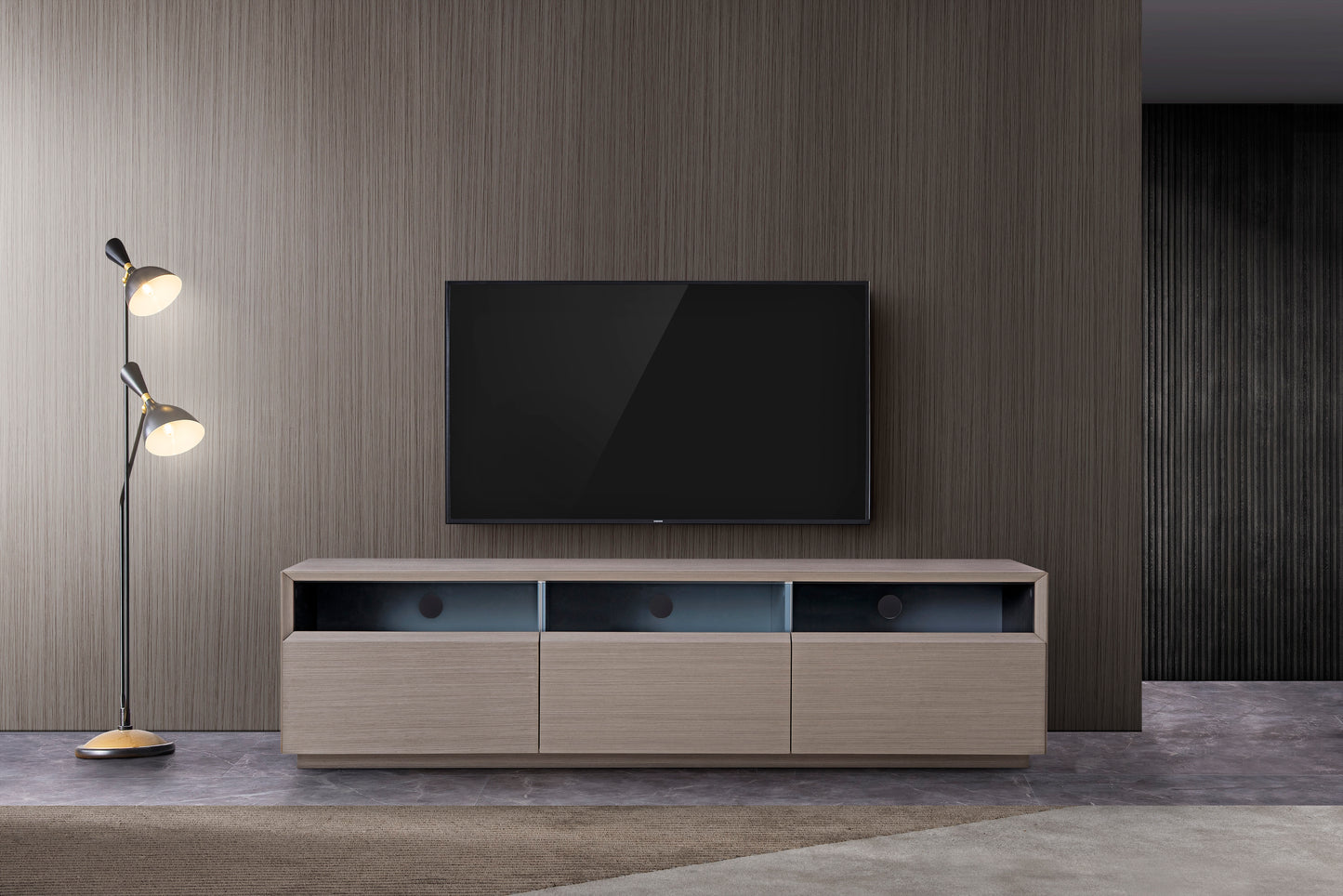 J&M Furniture W TV023 Grey Veneer